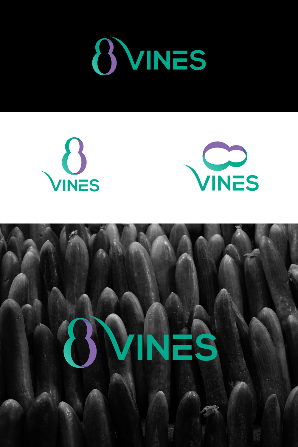 Logo Design by Dafid Upel for 8 Vines Farm | Design #33372670