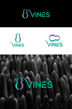 Logo Design by Dafid Upel for 8 Vines Farm | Design: #33372670