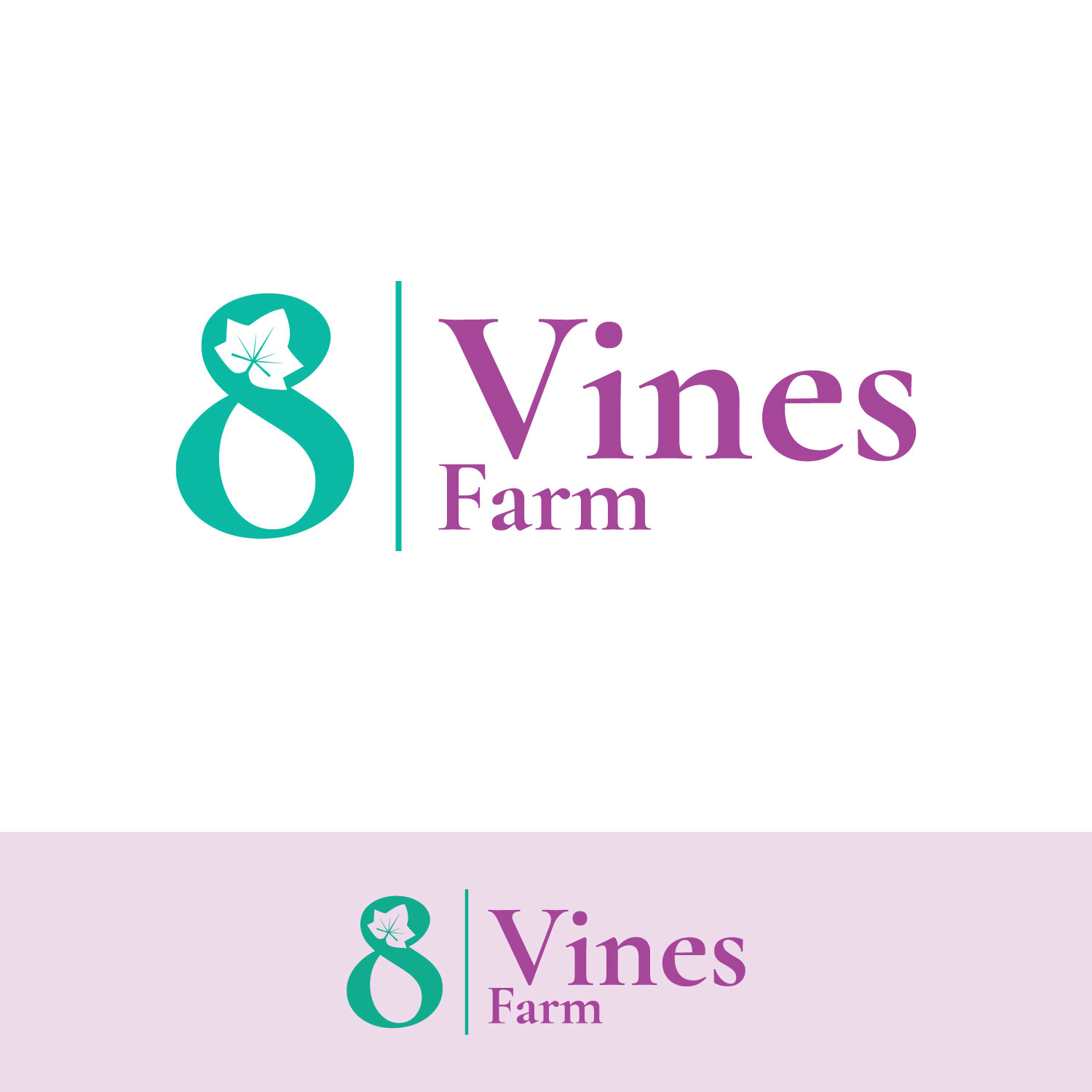Logo Design by LAXMI DESIGNHUB for 8 Vines Farm | Design #33369447