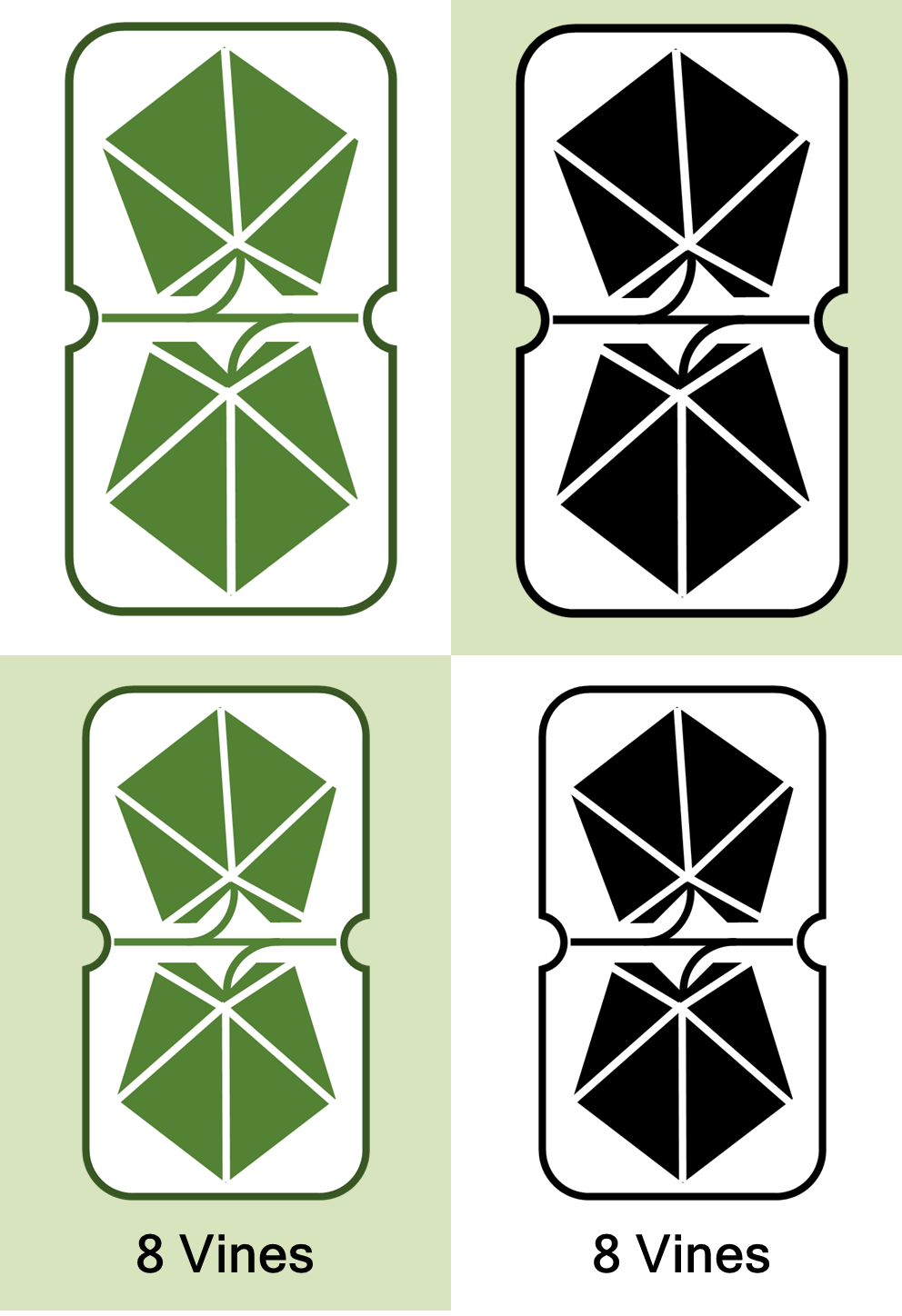 Logo Design by manoozz for 8 Vines Farm | Design #33371750