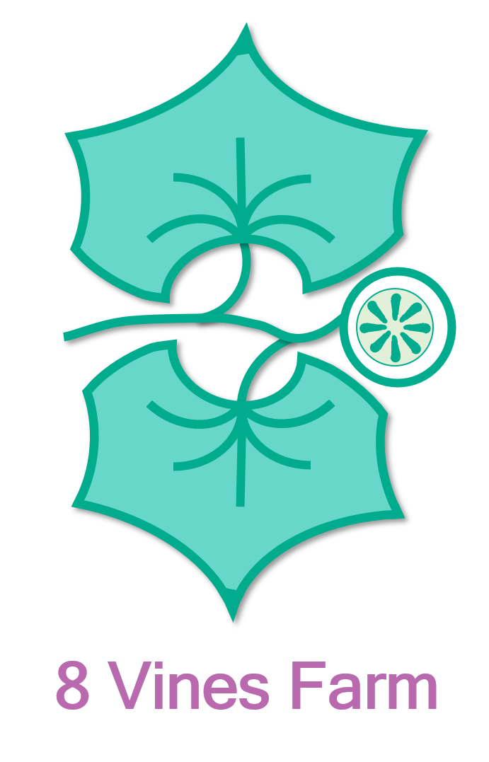 Logo Design by manoozz for 8 Vines Farm | Design #33374999