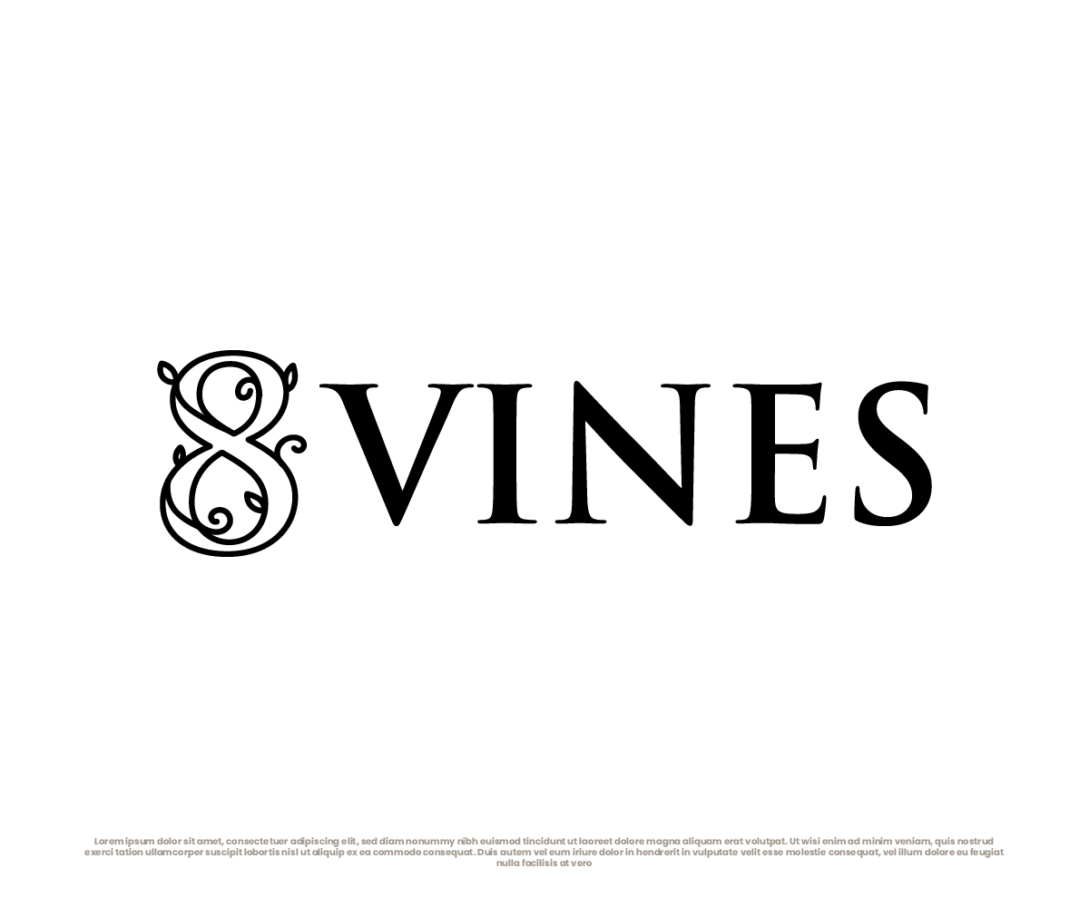 Logo Design by Kayla. for 8 Vines Farm | Design #33367160