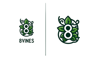 Logo Design by aneskayirt for 8 Vines Farm | Design: #33366693