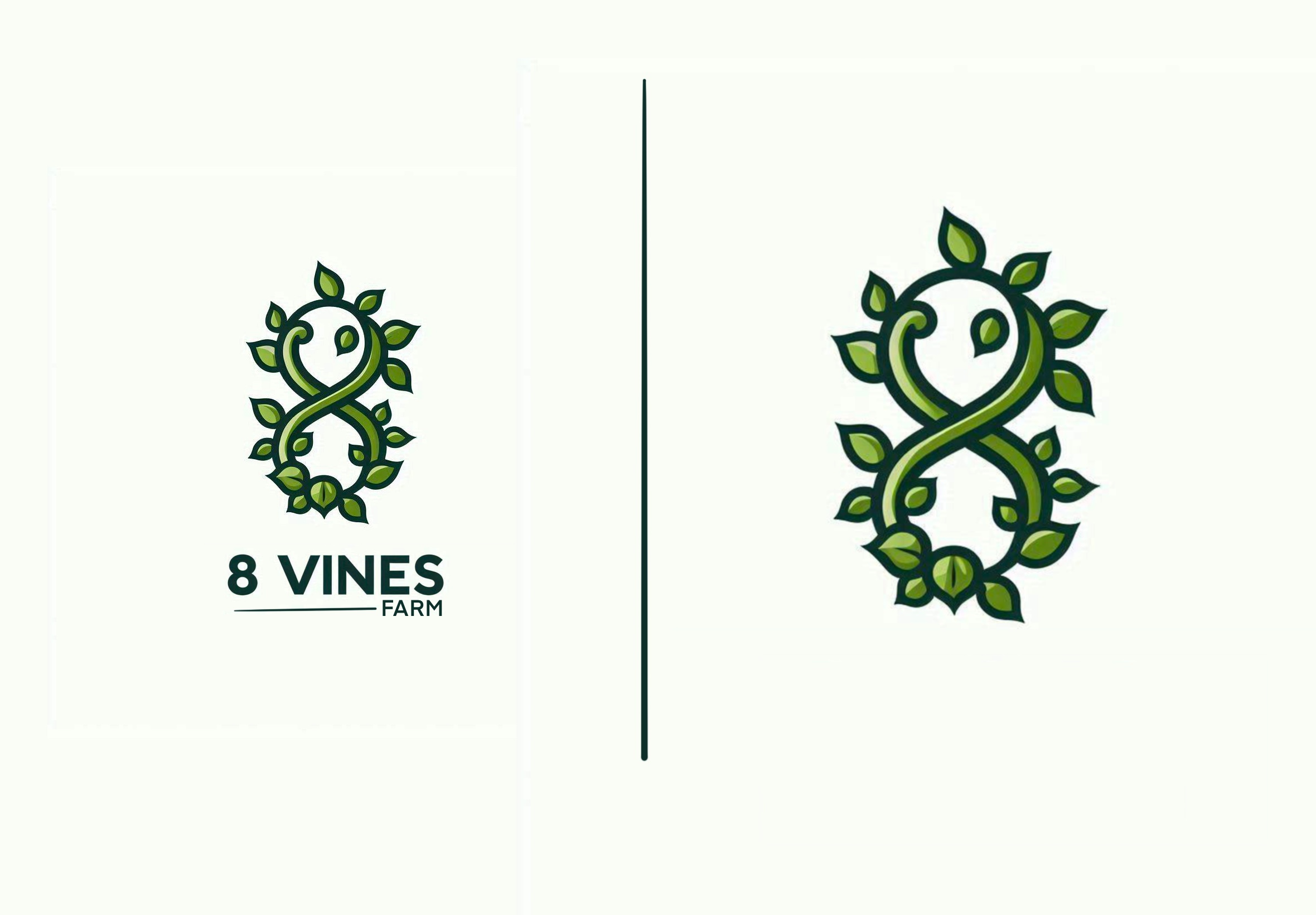Logo Design by aneskayirt for 8 Vines Farm | Design #33366718