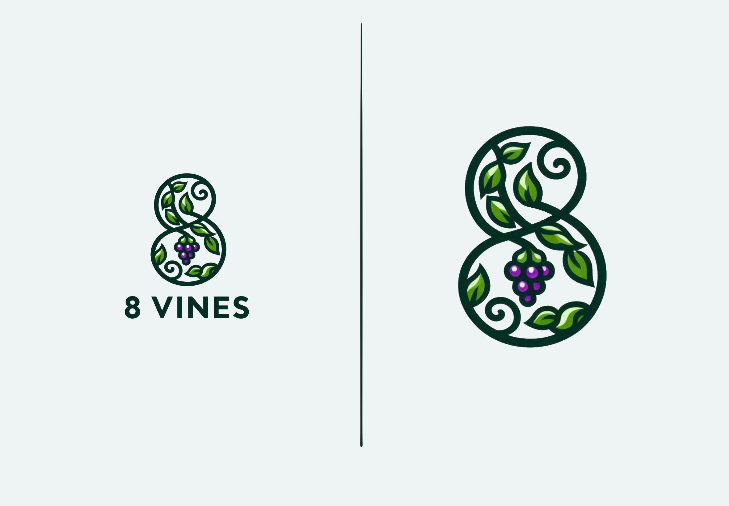 Logo Design by aneskayirt for 8 Vines Farm | Design #33366751