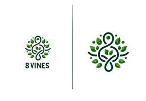 Logo Design by aneskayirt for 8 Vines Farm | Design: #33366765
