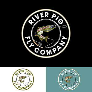 Logo and Brand Design: Fly Fishing Gear and Review Site