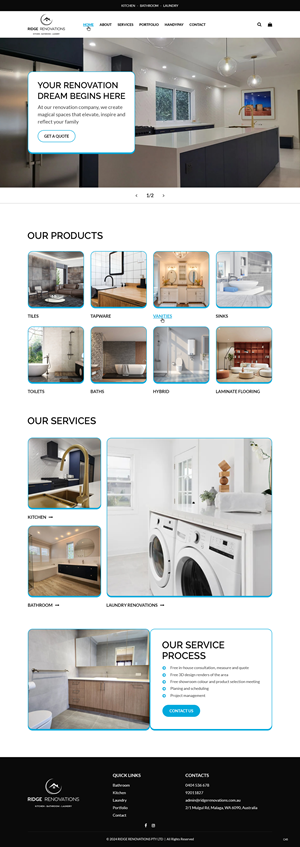 Web Design by pb for this project | Design #33377427