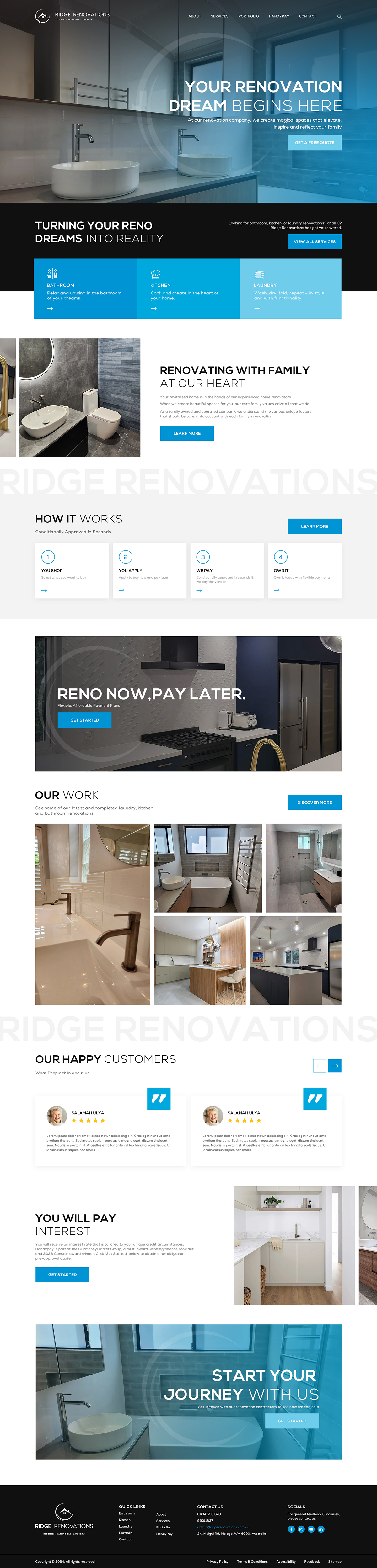 Web Design by creative.bugs for this project | Design #33380612