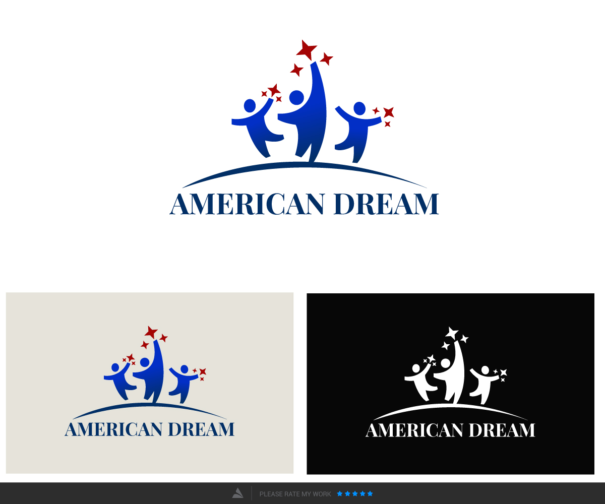 Logo Design by Akki47Design for American Dream Charitable Foundation | Design #33376588