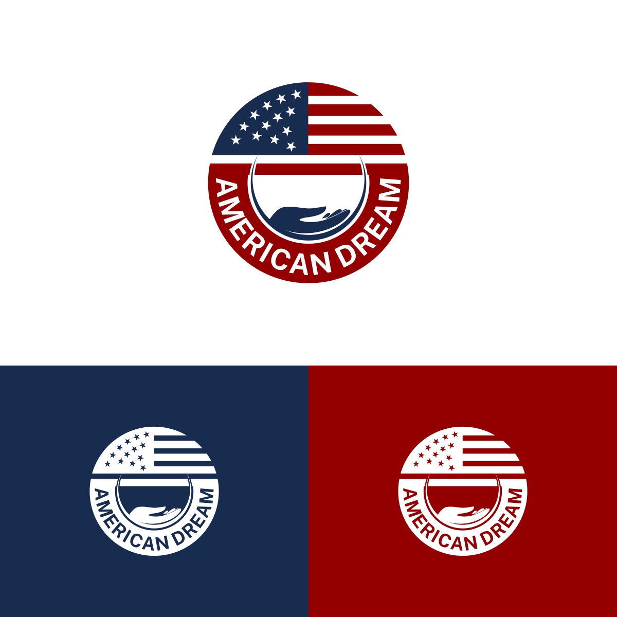 Logo Design by Loknath for American Dream Charitable Foundation | Design #33374211