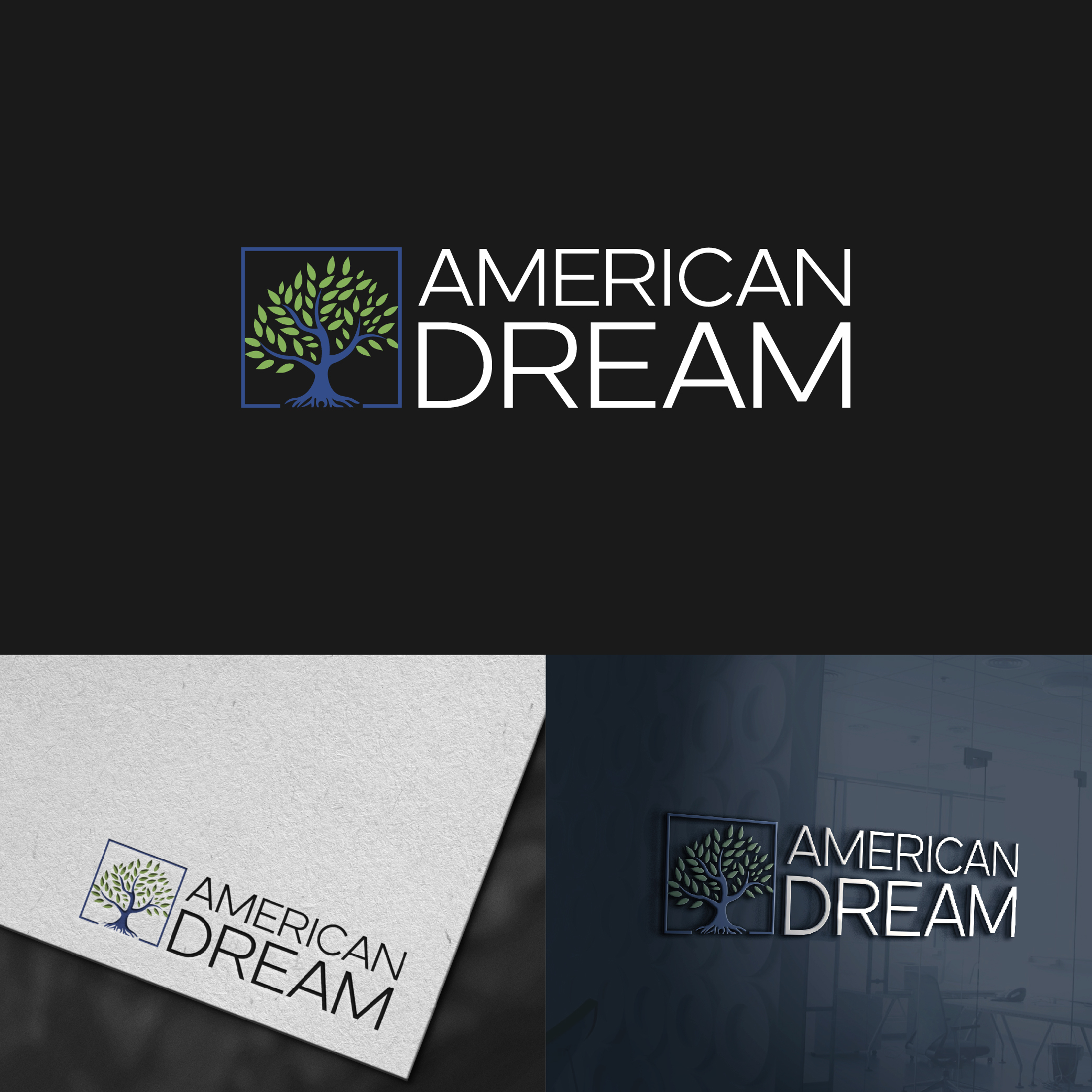 Logo Design by designer profile for American Dream Charitable Foundation | Design #33372928