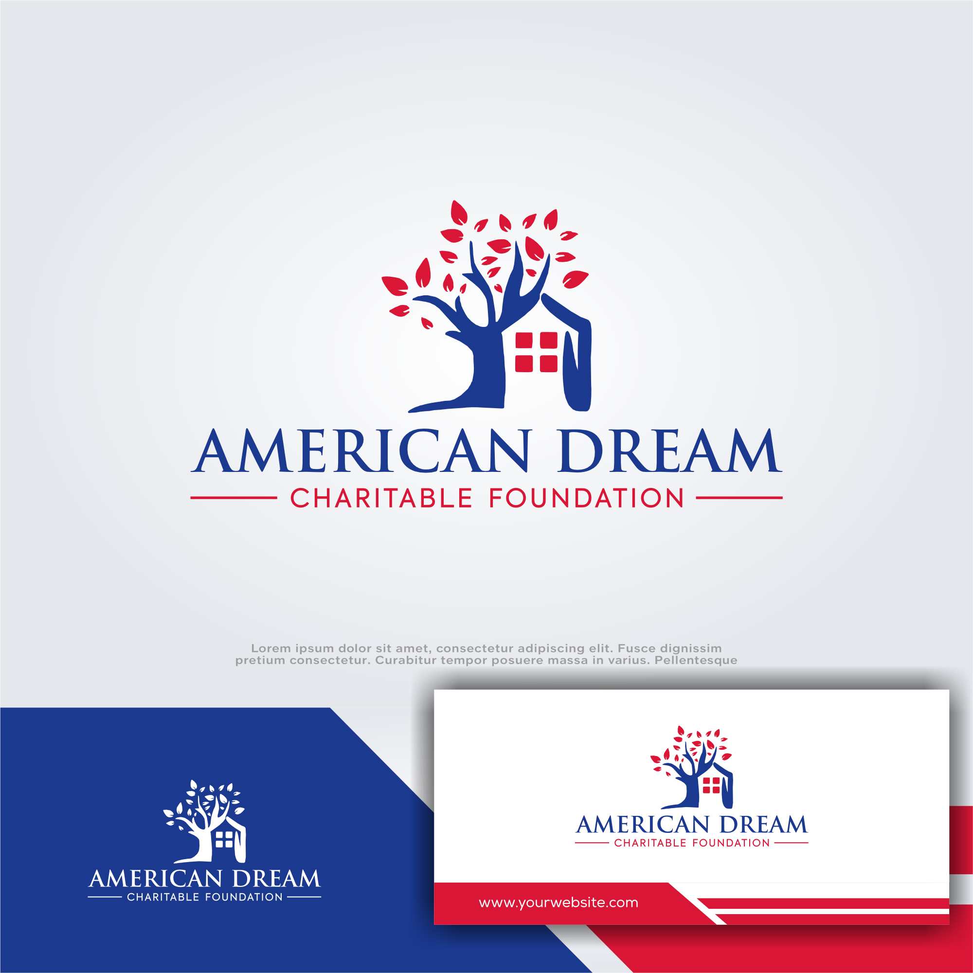 Logo Design by atlas strom for American Dream Charitable Foundation | Design: #33374671