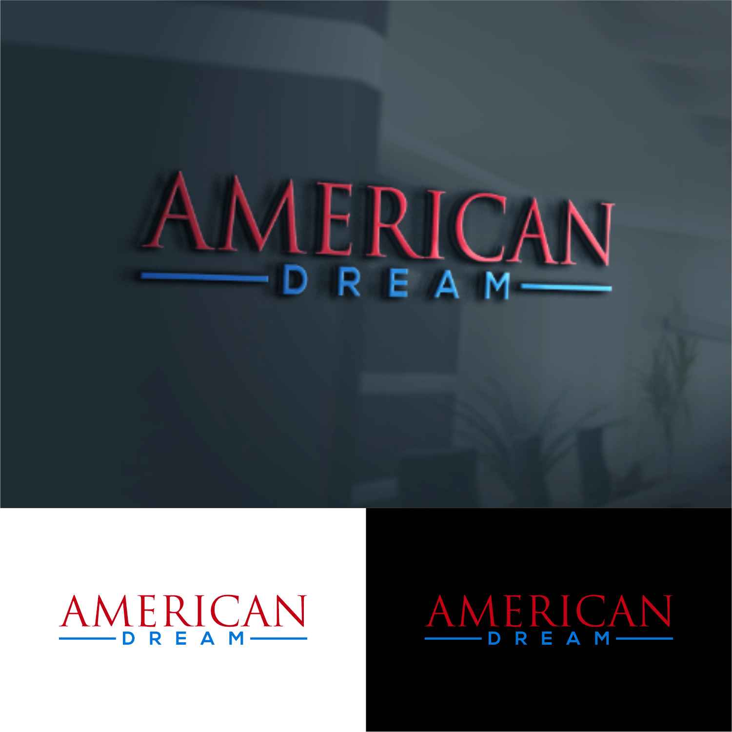 Logo Design by ganesaputu for American Dream Charitable Foundation | Design #33375300