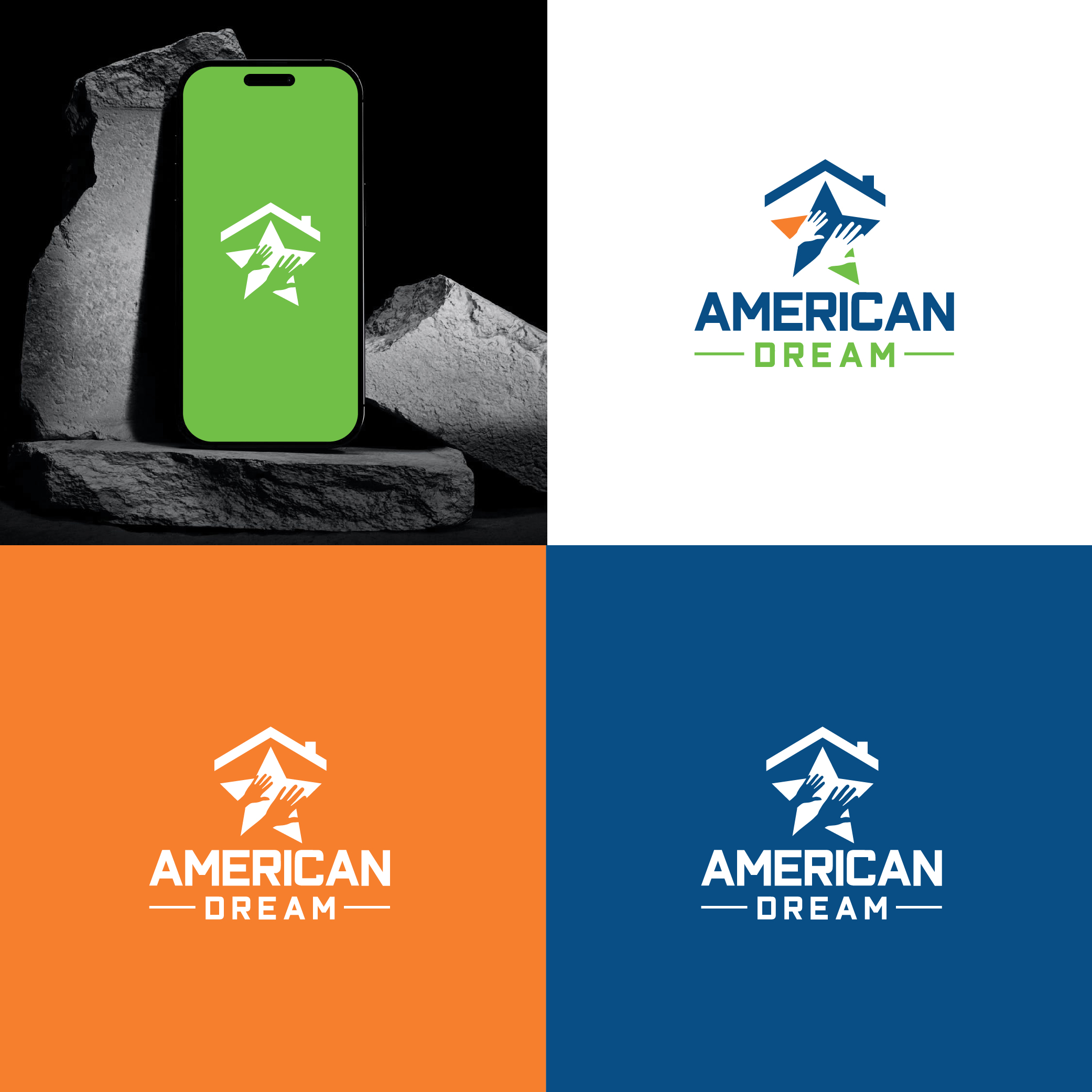 Logo Design by victipedia for American Dream Charitable Foundation | Design #33377089