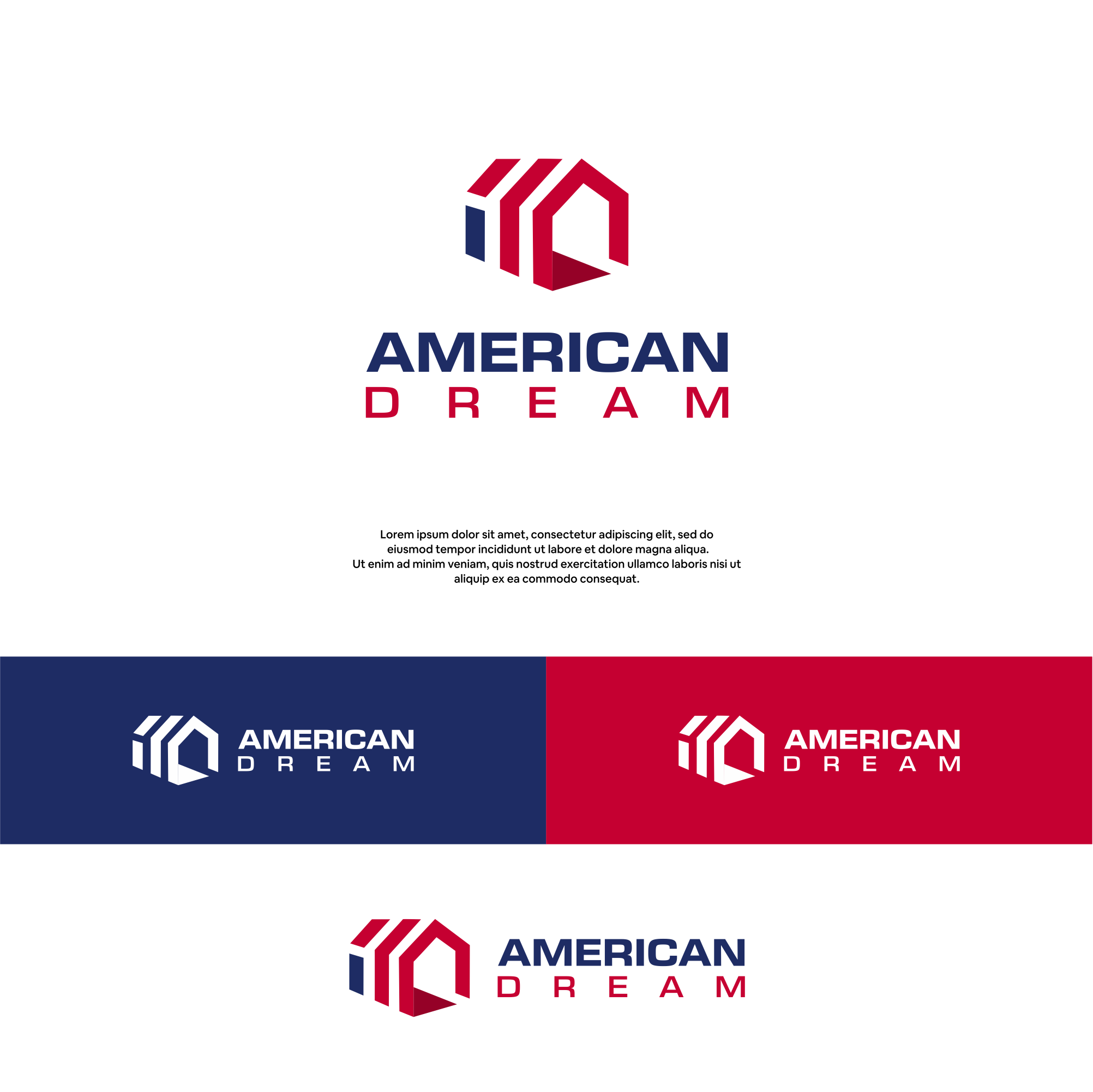 Logo Design by DesignFirst for American Dream Charitable Foundation | Design #33371228