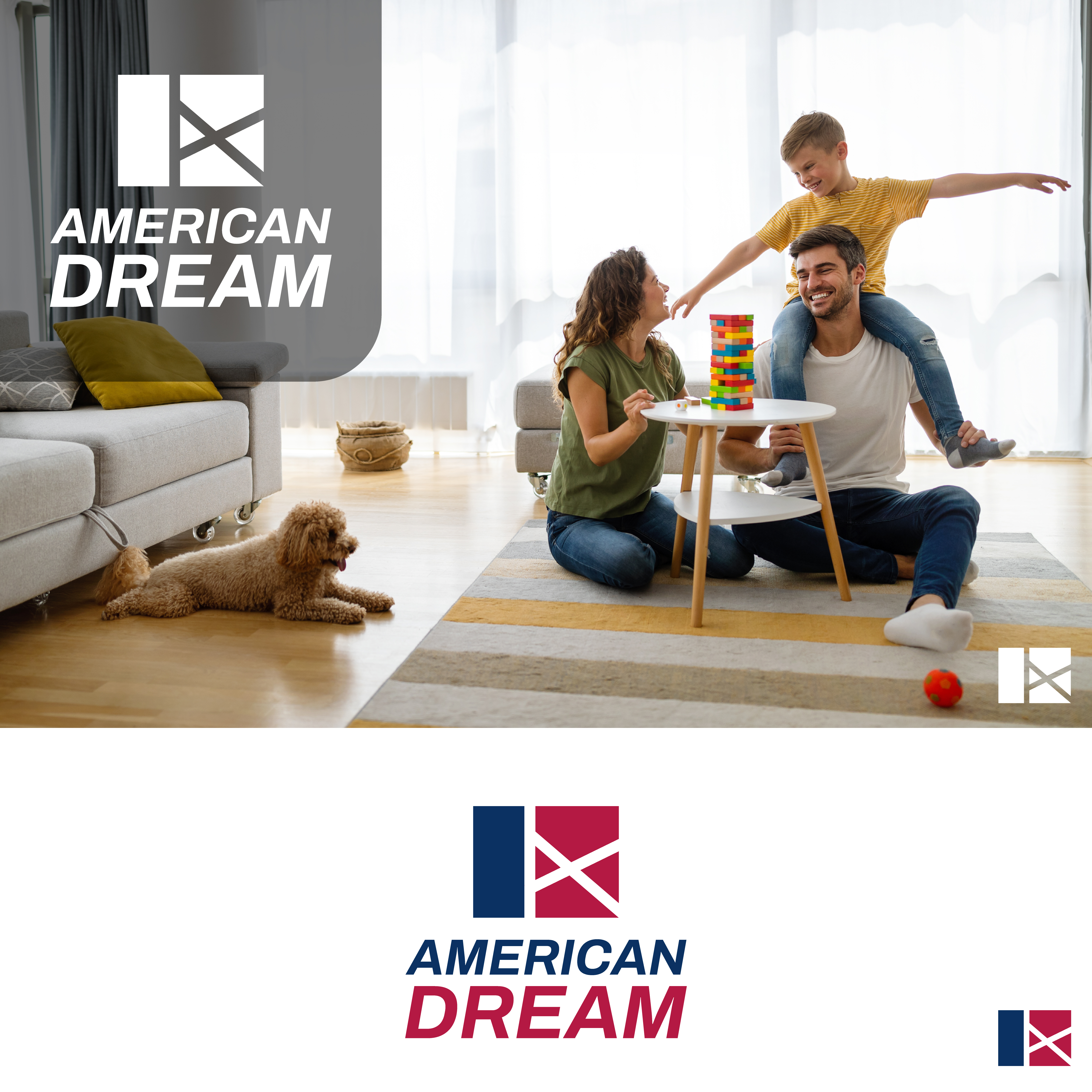 Logo Design by Dracuz for American Dream Charitable Foundation | Design #33403117