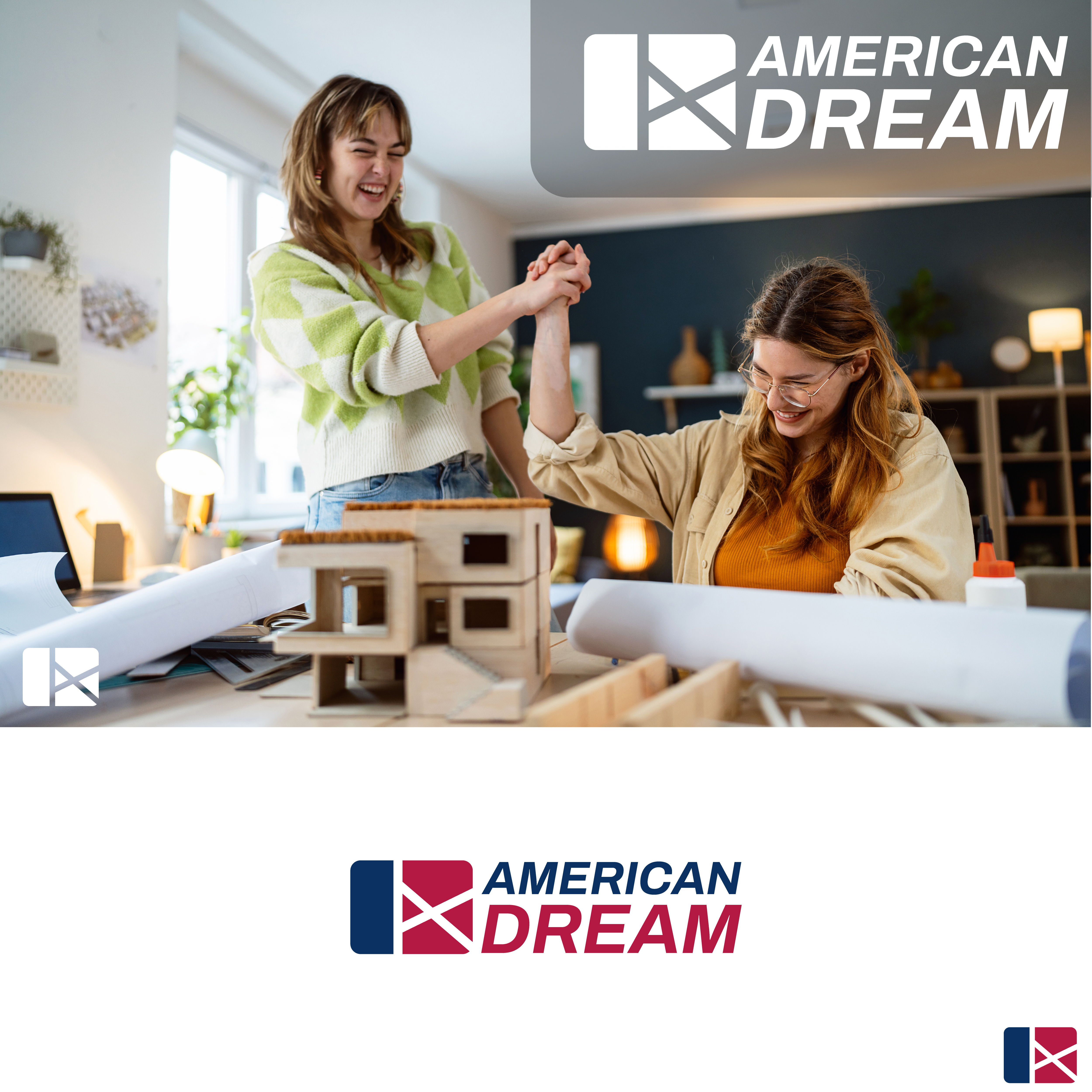 Logo Design by Dracuz for American Dream Charitable Foundation | Design #33403145