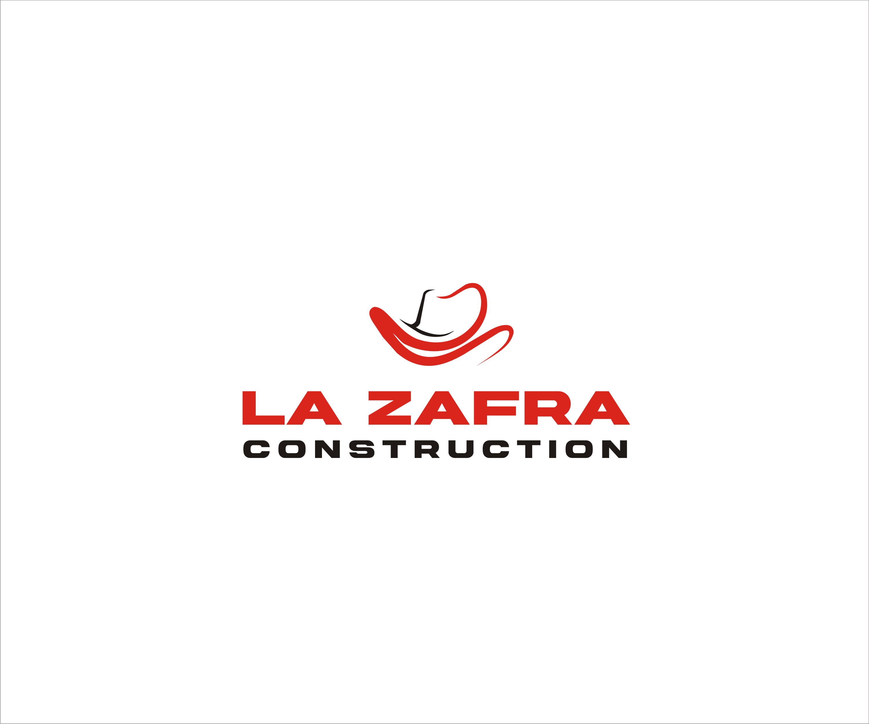 Logo Design by Falguni for La Zafra Construction | Design #33412351