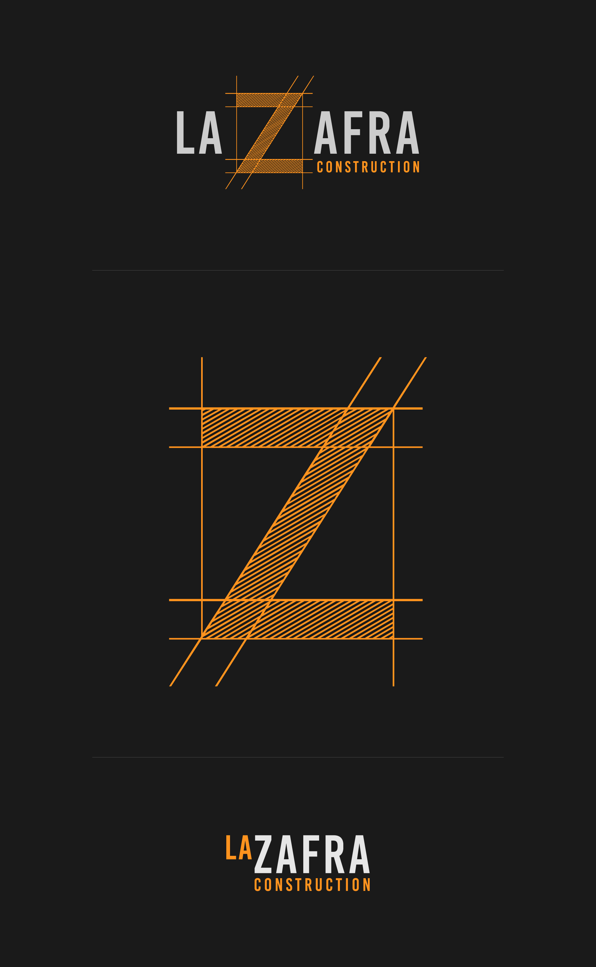 Logo Design by pipsh for La Zafra Construction | Design #33390879