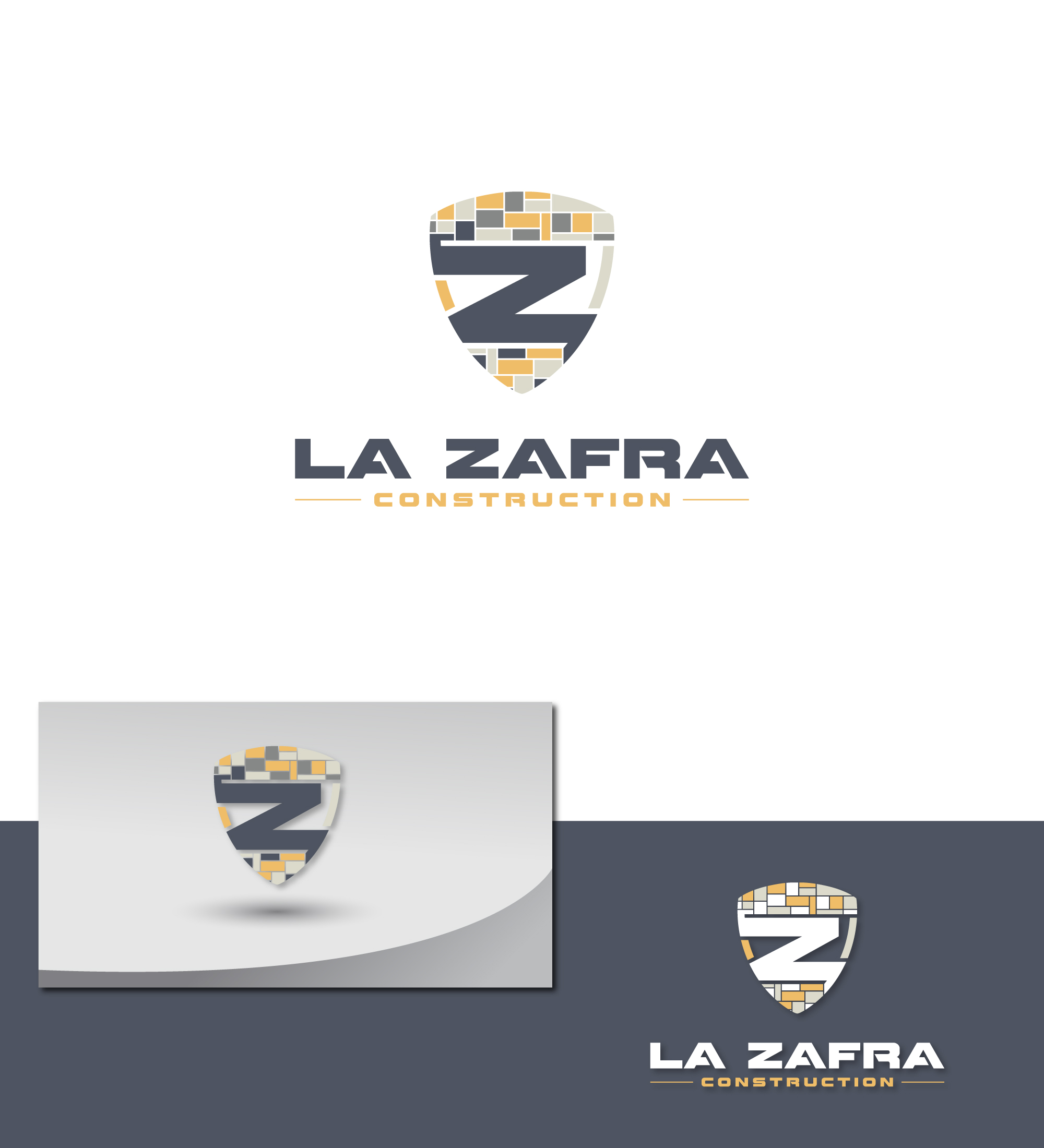 Logo Design by RS_Design for La Zafra Construction | Design #33398558