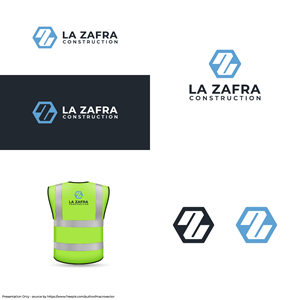 Logo Design by Choiresia.id for La Zafra Construction | Design: #33371162