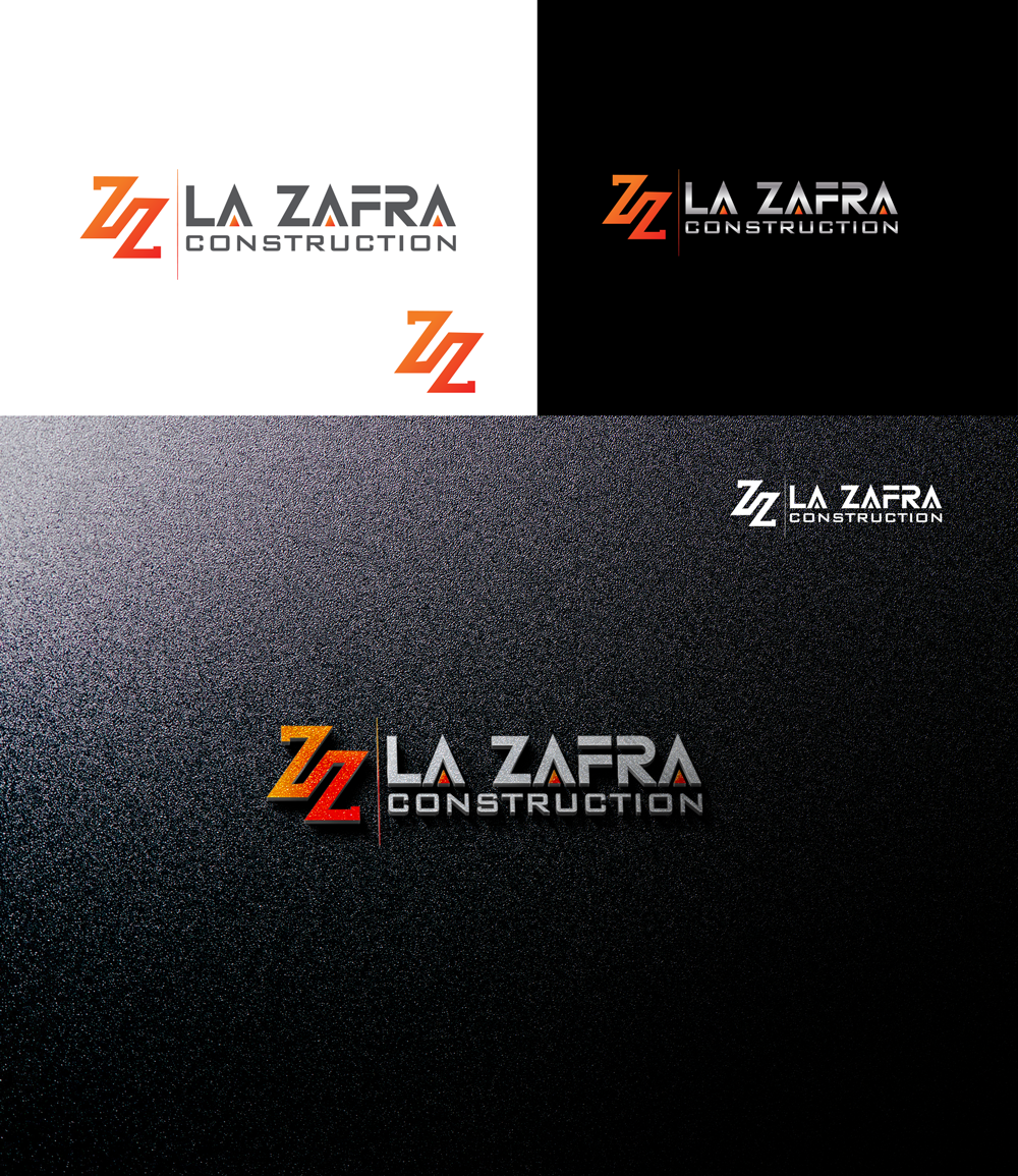 Logo Design by RA-bica for La Zafra Construction | Design #33373062