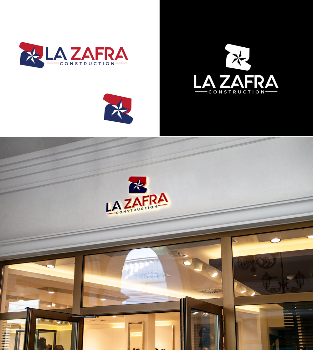 Logo Design by RA-bica for La Zafra Construction | Design #33373567