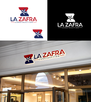 Logo Design by RA-bica for La Zafra Construction | Design: #33376912