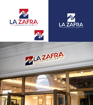 Logo Design by RA-bica for La Zafra Construction | Design: #33376991