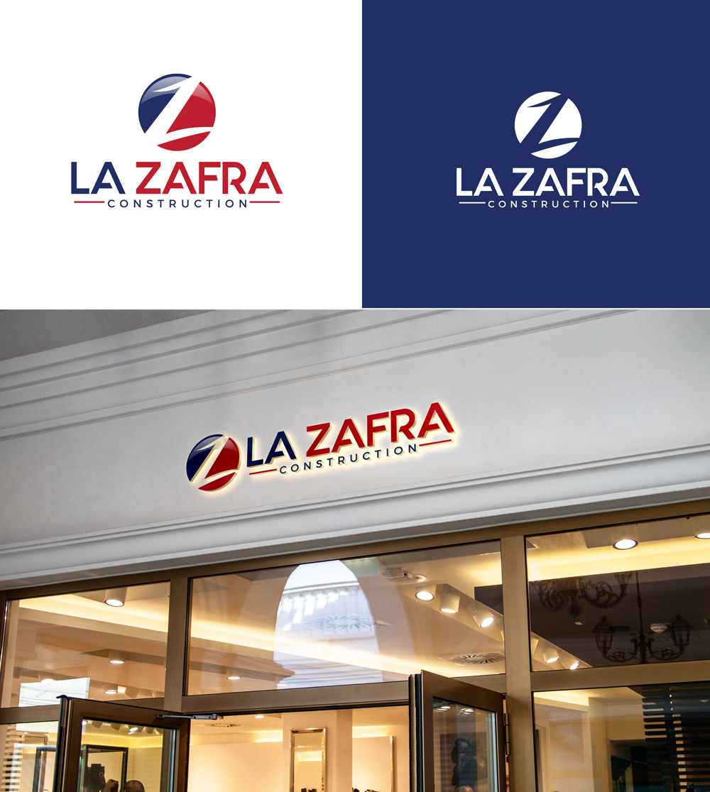 Logo Design by RA-bica for La Zafra Construction | Design #33380113