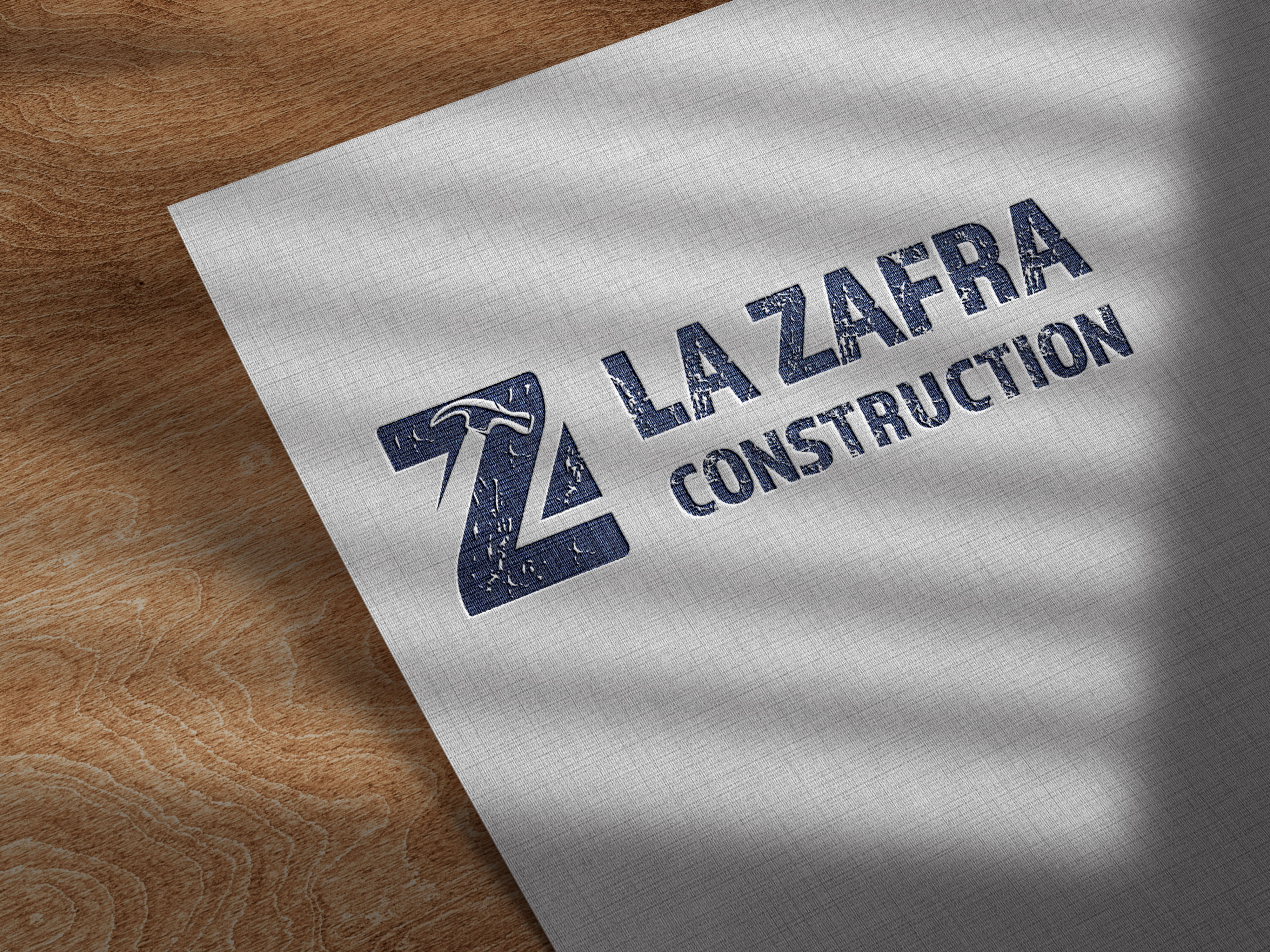 Logo Design by Graphic4489 for La Zafra Construction | Design #33399576