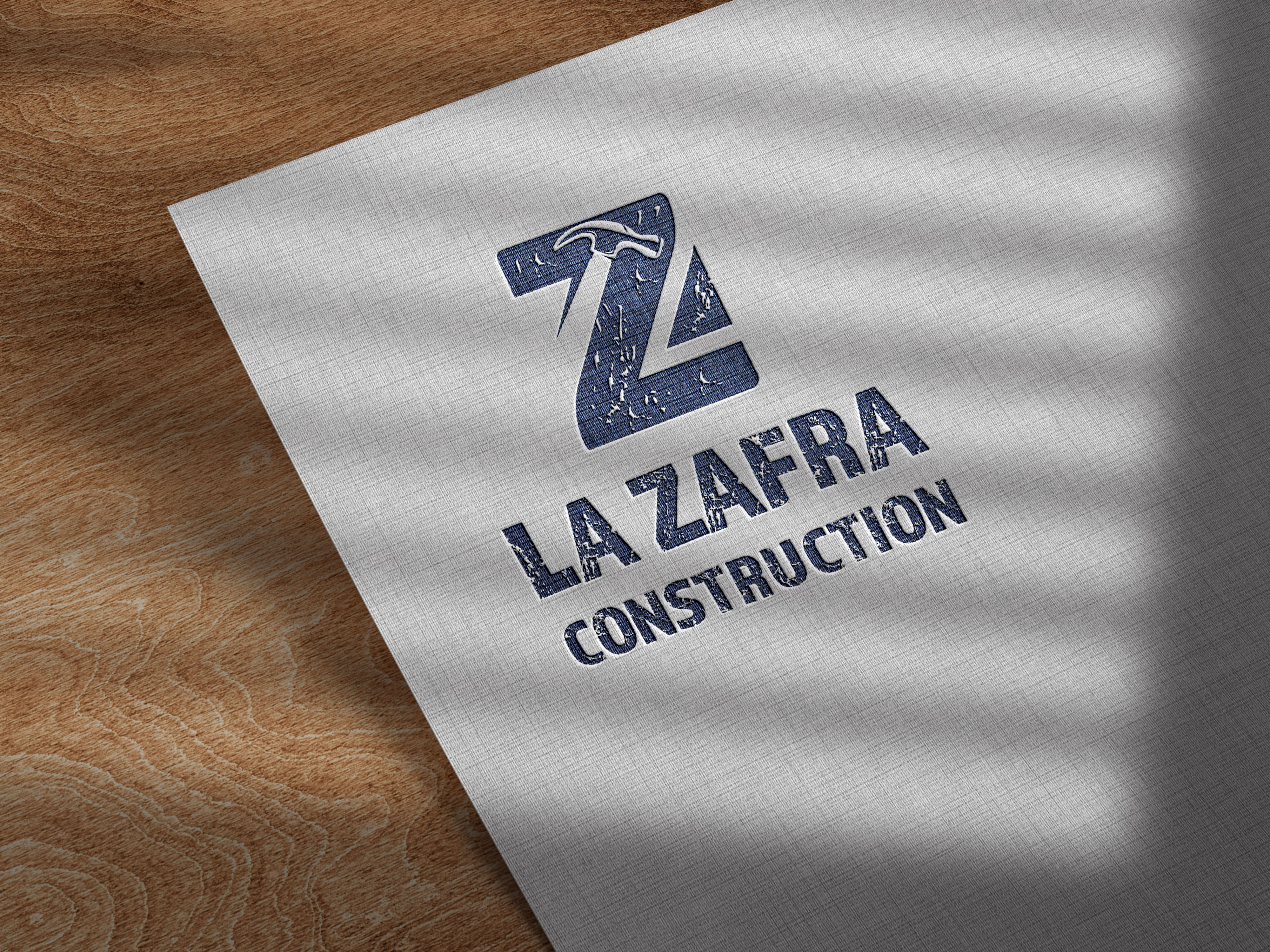 Logo Design by Graphic4489 for La Zafra Construction | Design #33399578