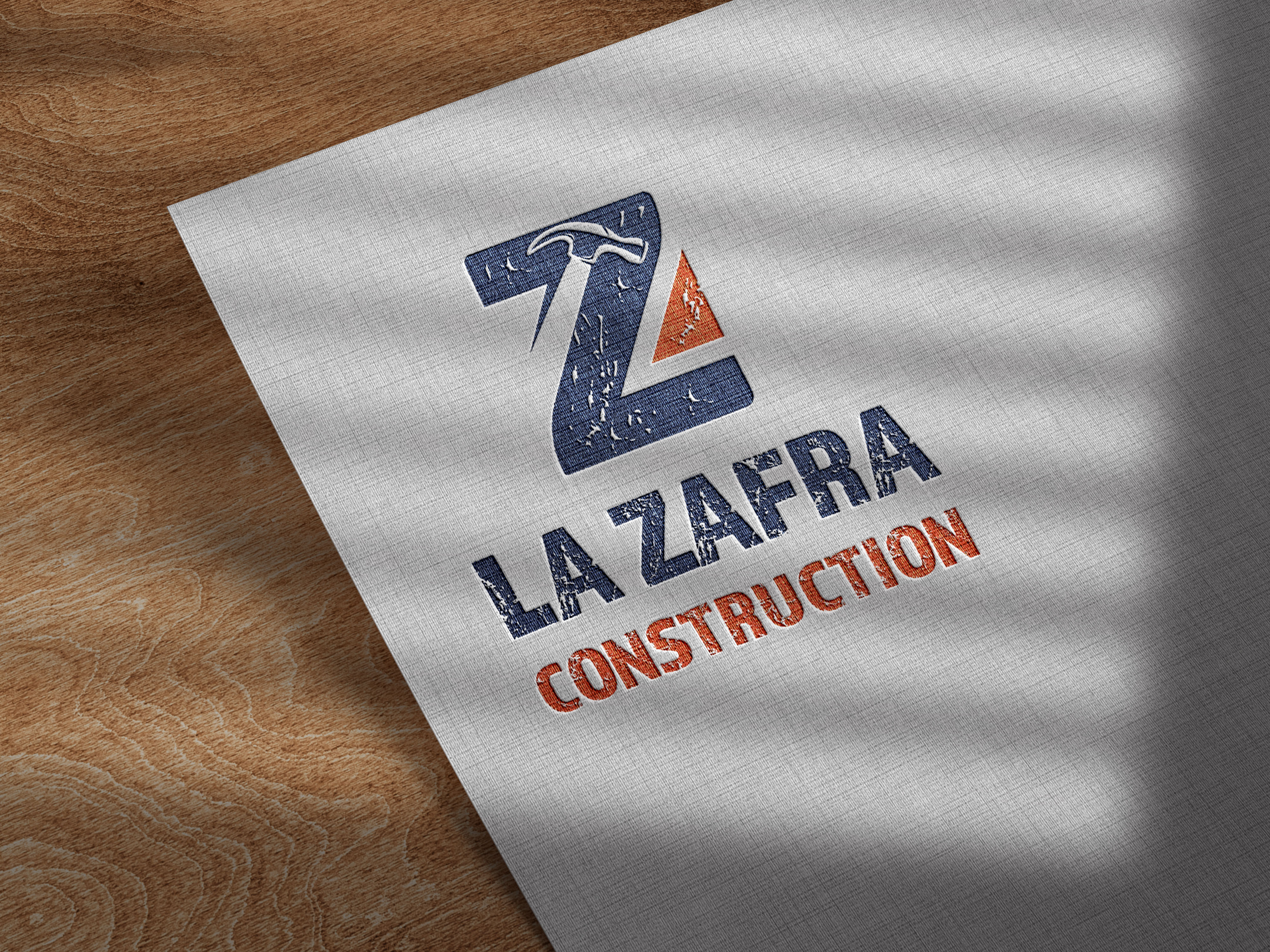 Logo Design by Graphic4489 for La Zafra Construction | Design #33399584