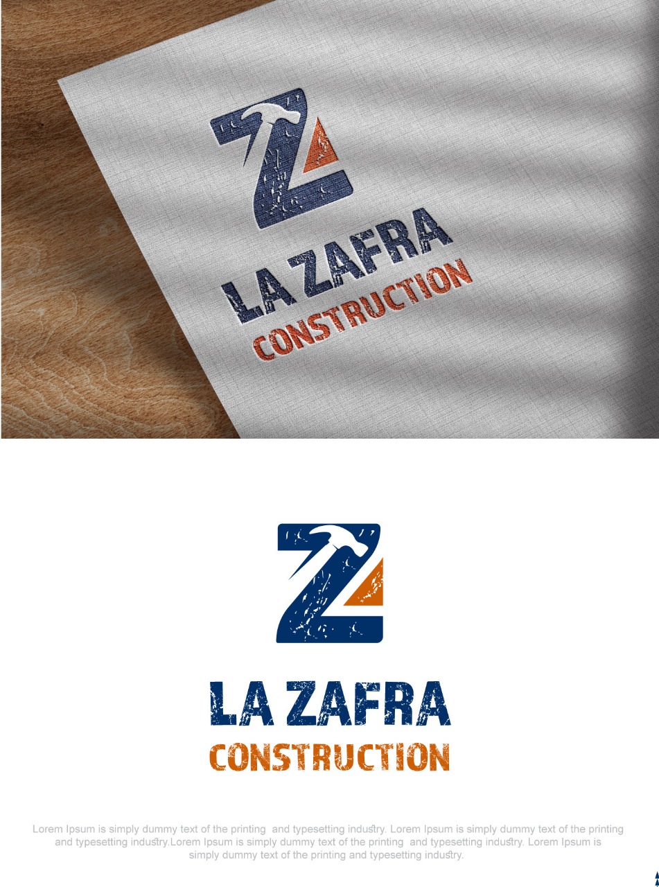 Logo Design by Graphic4489 for La Zafra Construction | Design #33401092