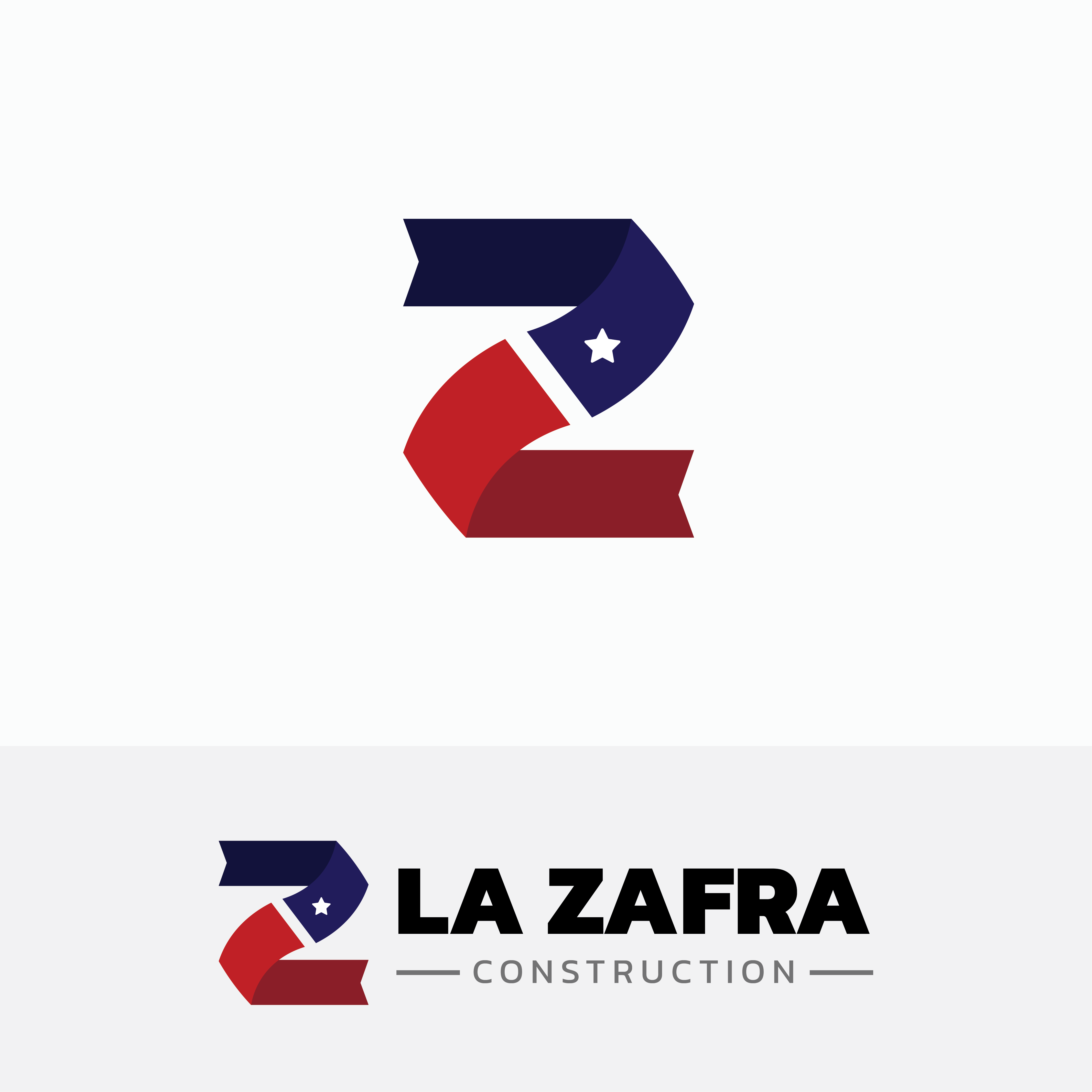 Logo Design by coloratura for La Zafra Construction | Design #33372606