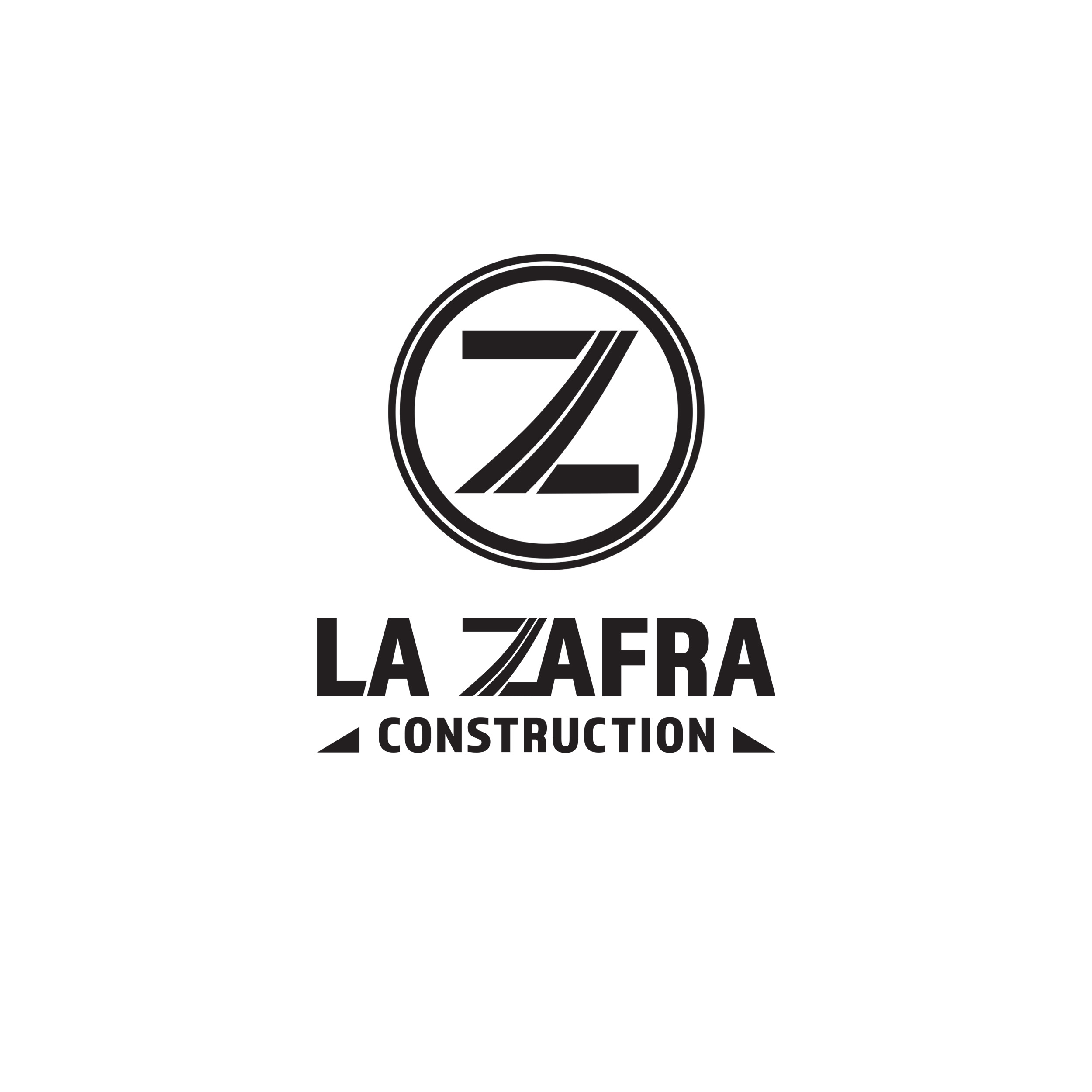 Logo Design by Farhaj for La Zafra Construction | Design #33413723