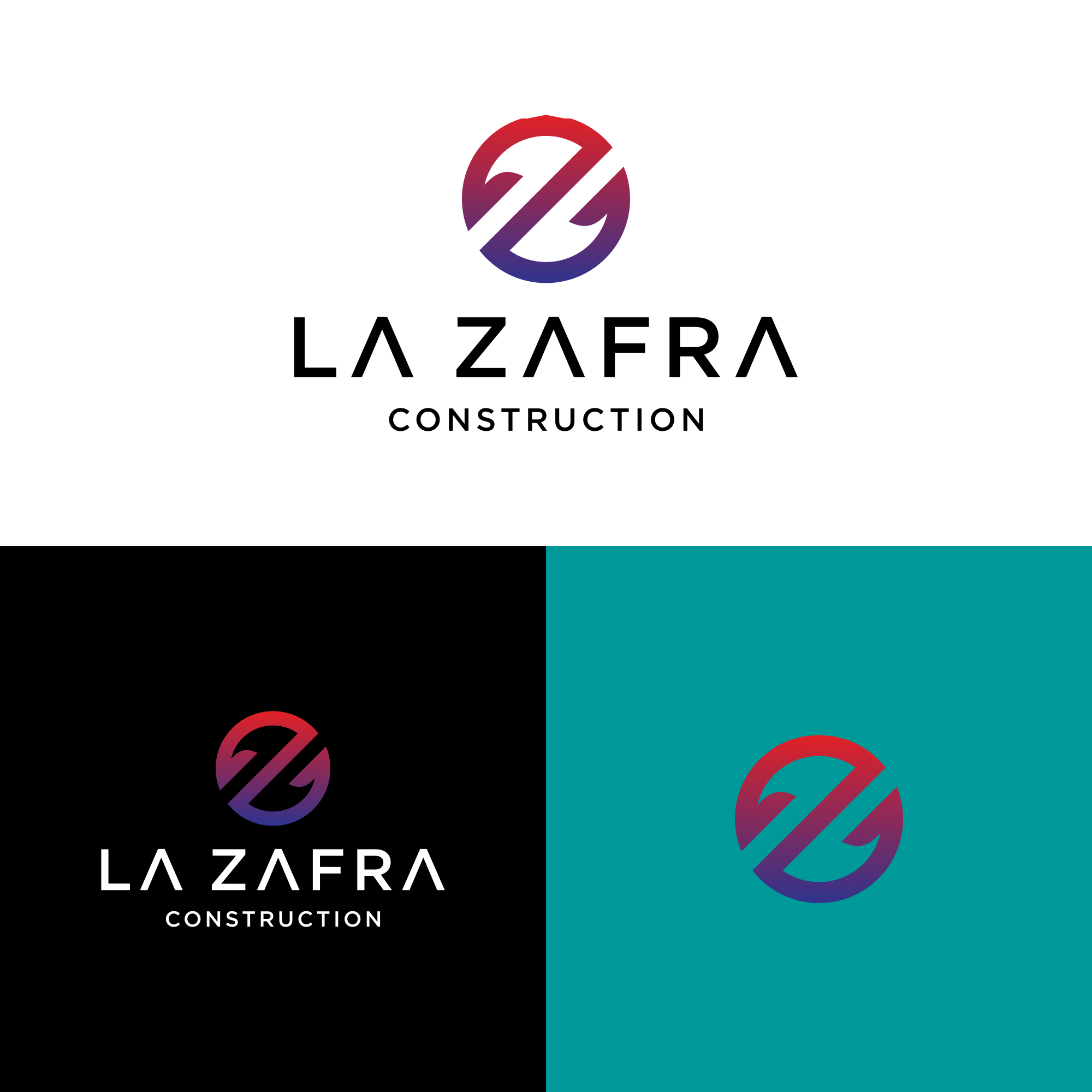 Logo Design by semutireng_22 for La Zafra Construction | Design #33376469