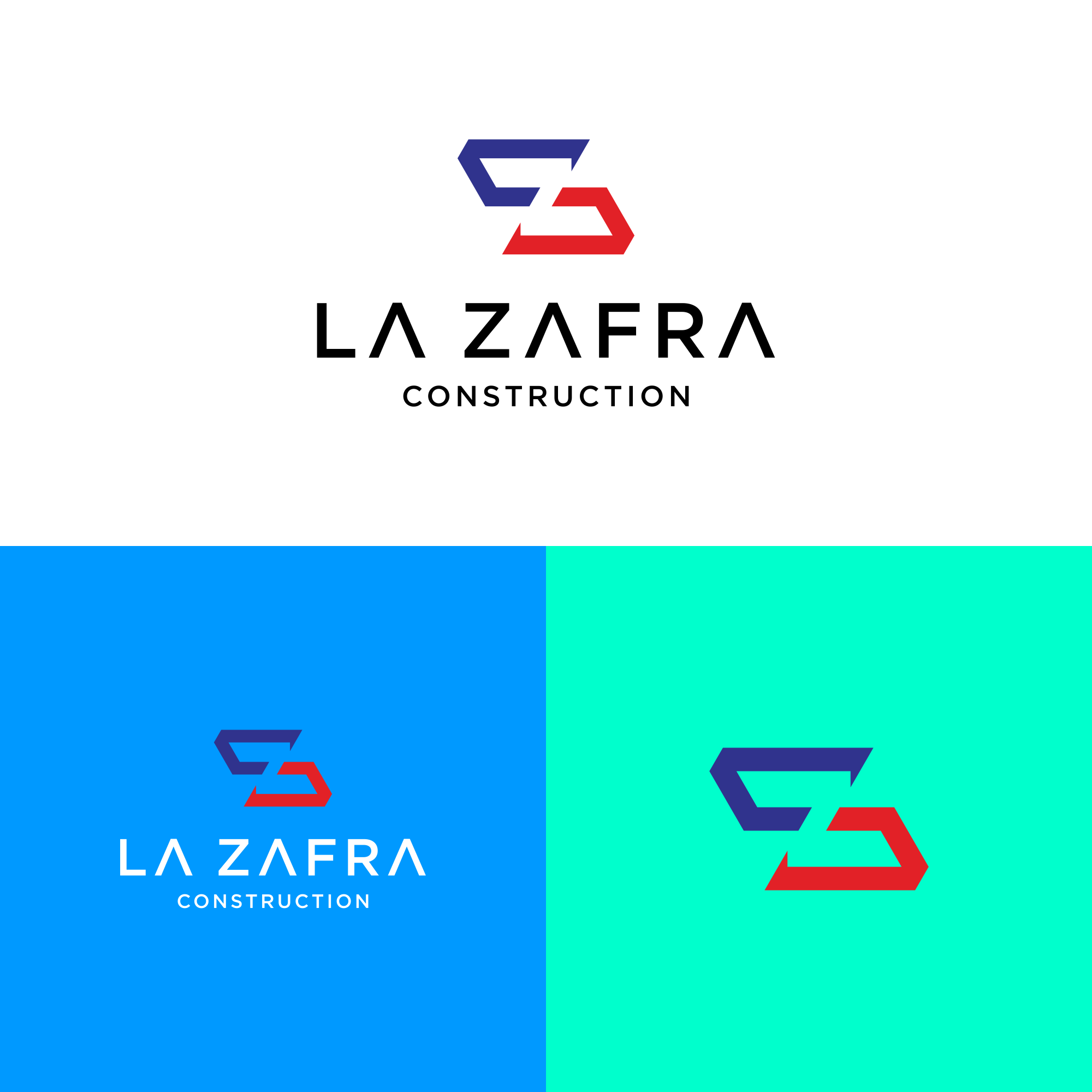 Logo Design by semutireng_22 for La Zafra Construction | Design #33376567