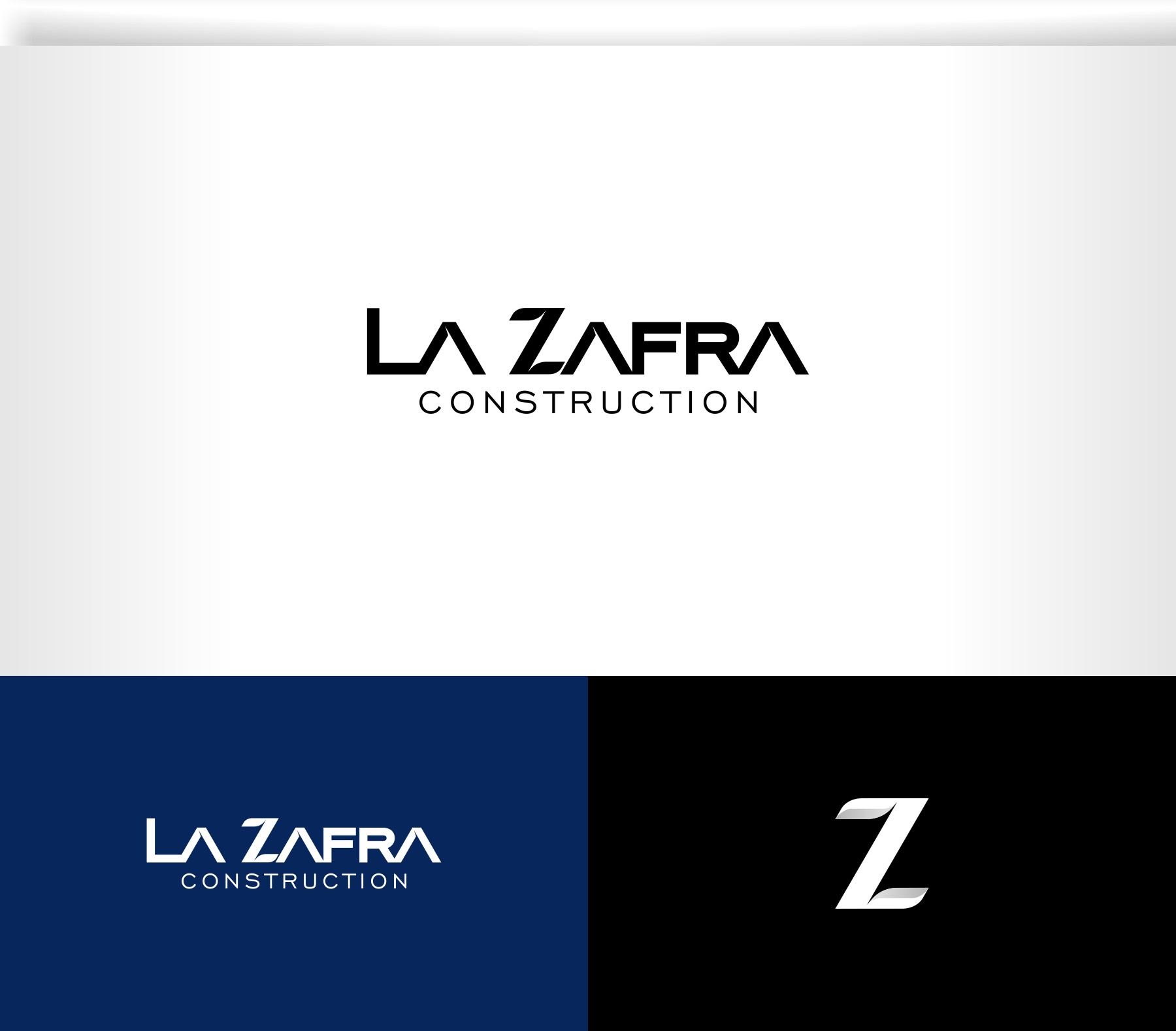 Logo Design by Abici for La Zafra Construction | Design #33407674
