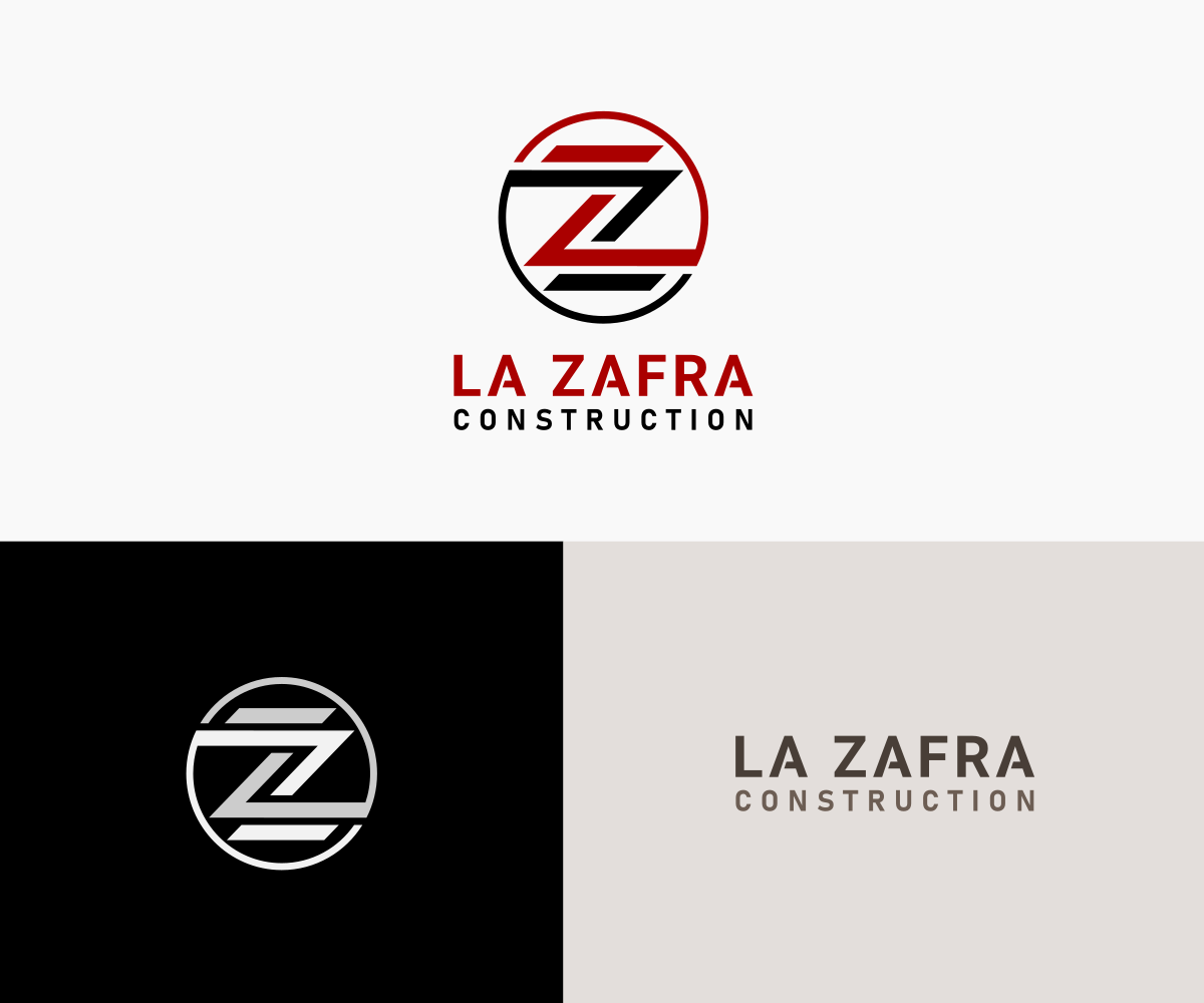Logo Design by kewonkdesign for La Zafra Construction | Design #33410687