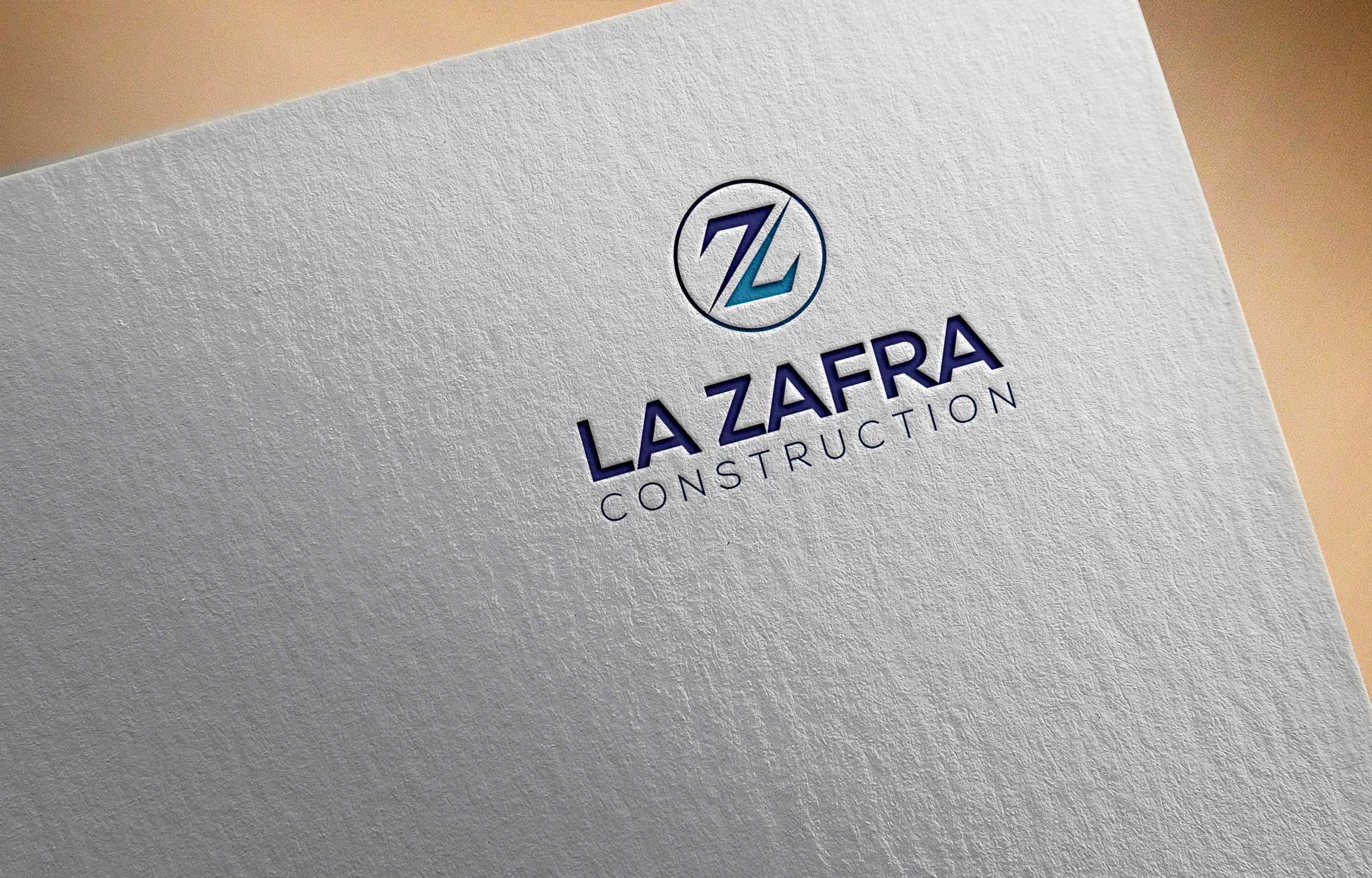 Logo Design by Haider Ali 008 for La Zafra Construction | Design #33382453