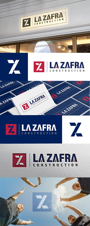 Logo Design by HiKyriosDesign for La Zafra Construction | Design: #33378381