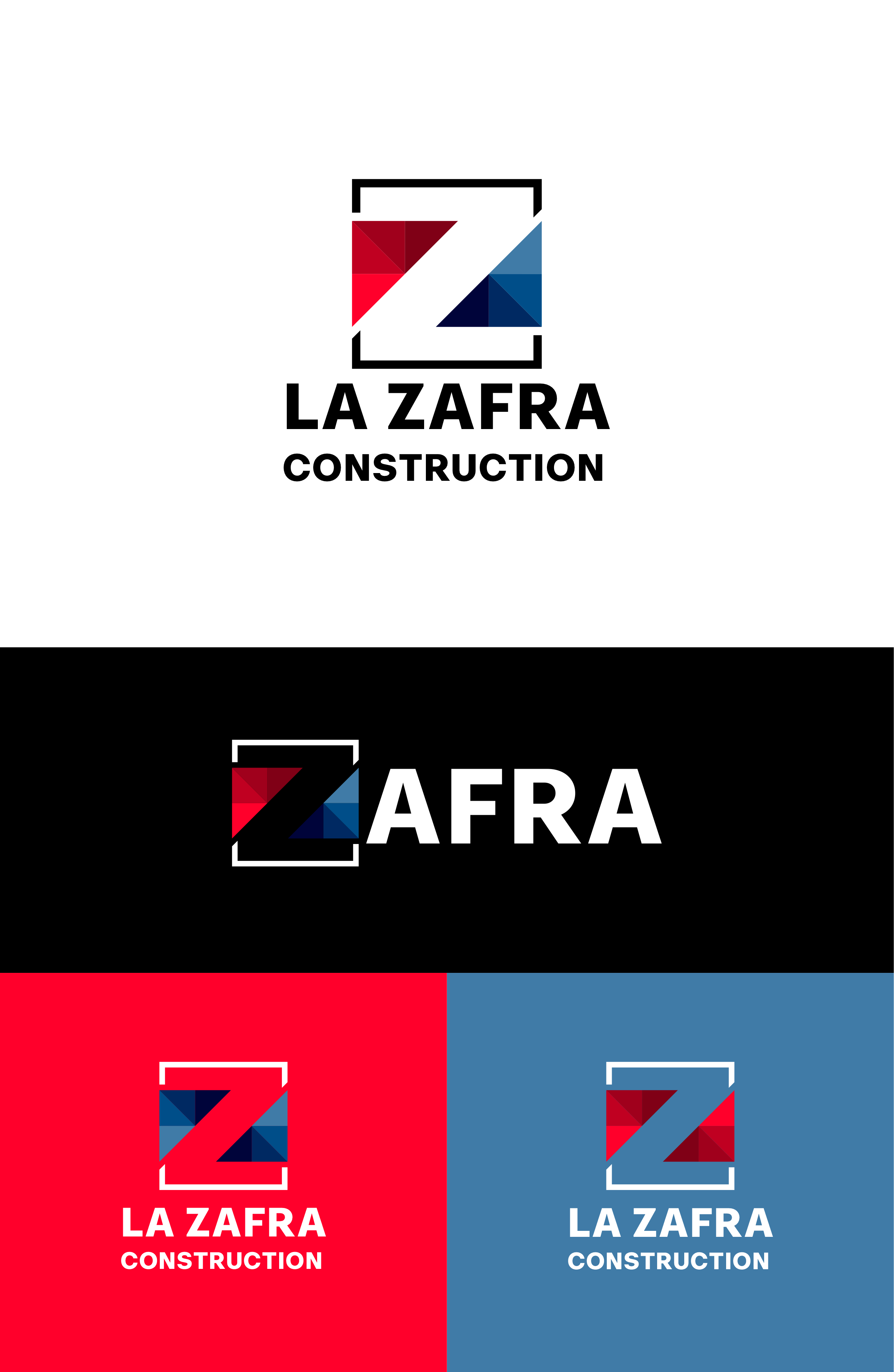 Diseño de Logo por farie_z para La Zafra Construction | Diseño #33380010