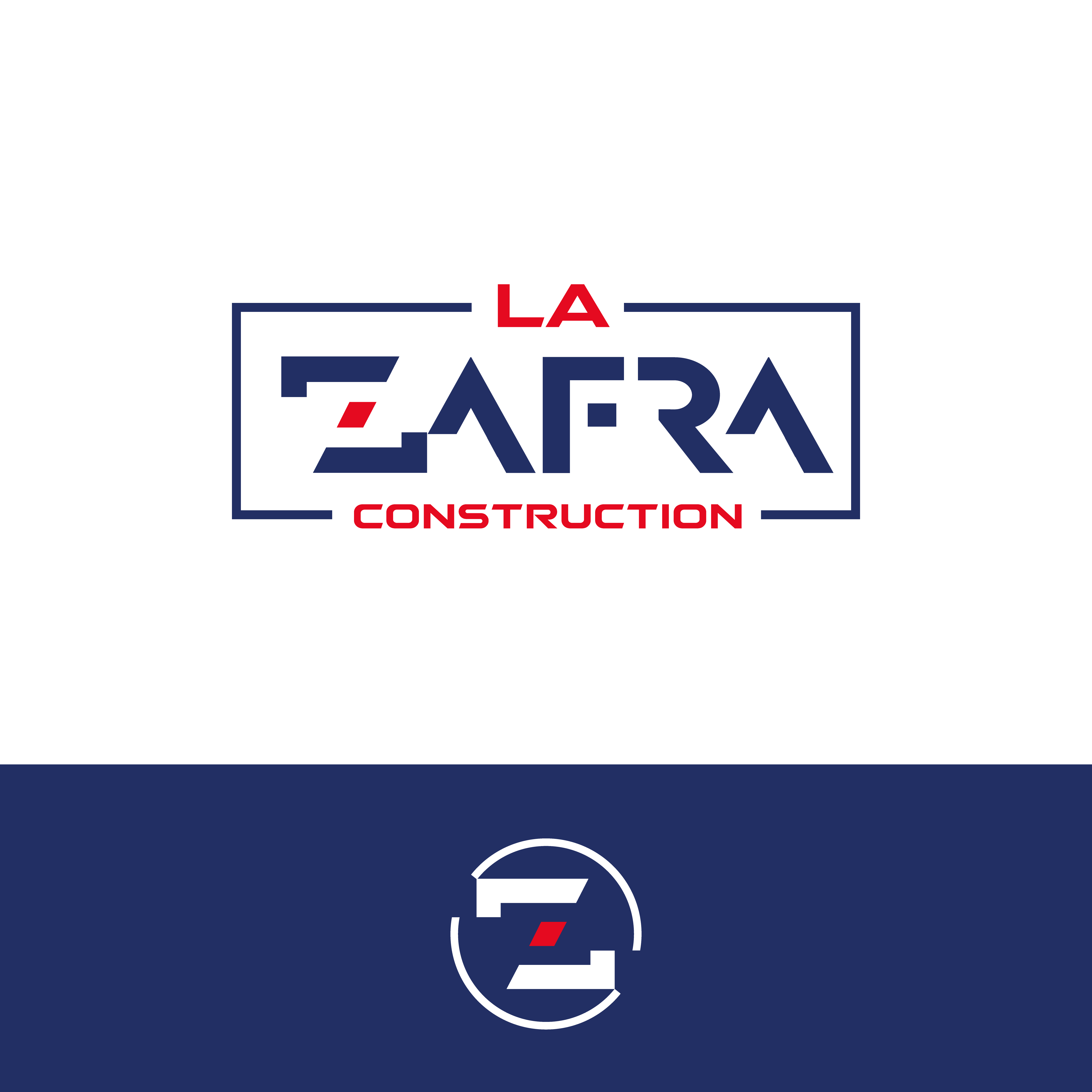 Logo Design by CREATIVE1968 for La Zafra Construction | Design #33377086