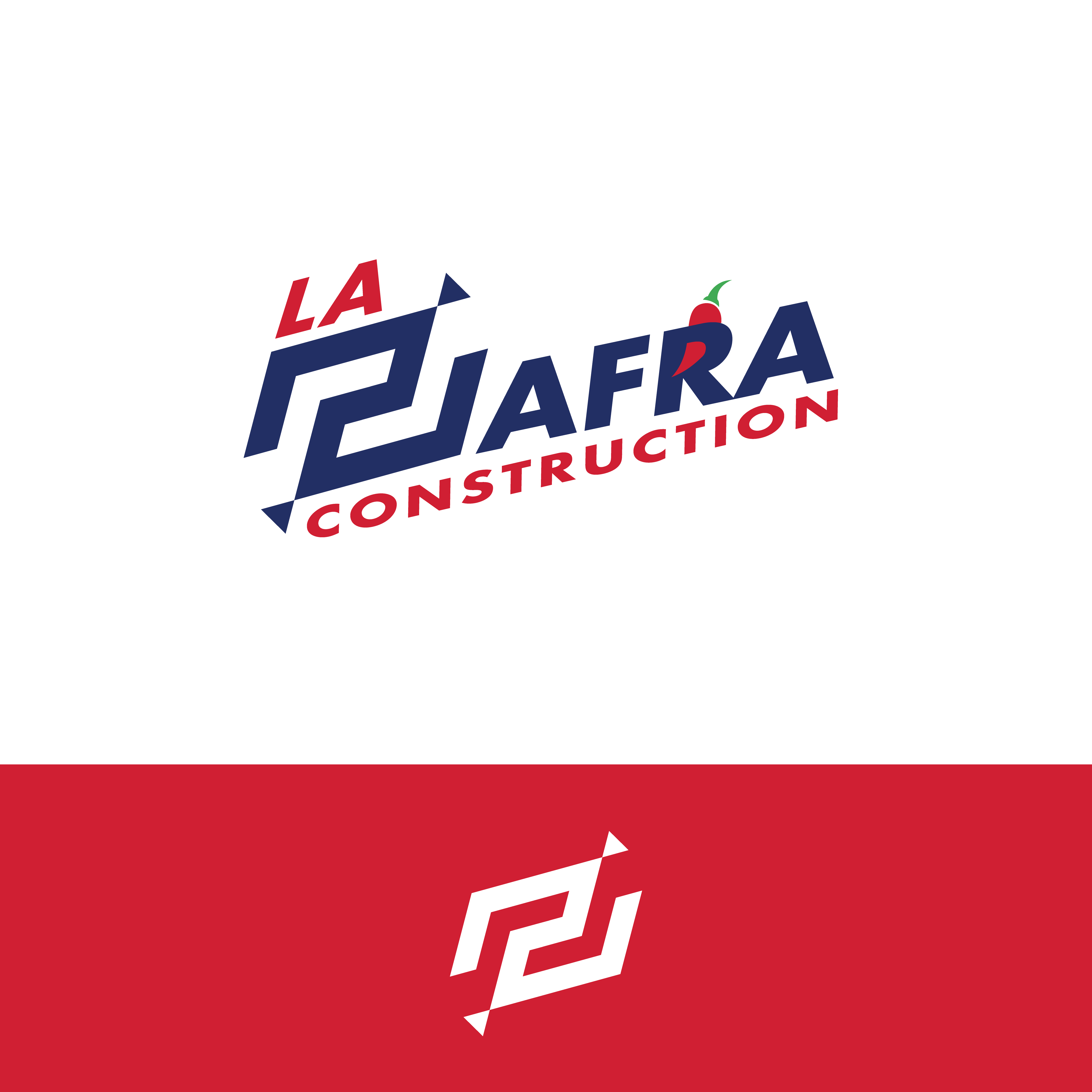 Logo Design by CREATIVE1968 for La Zafra Construction | Design #33377087