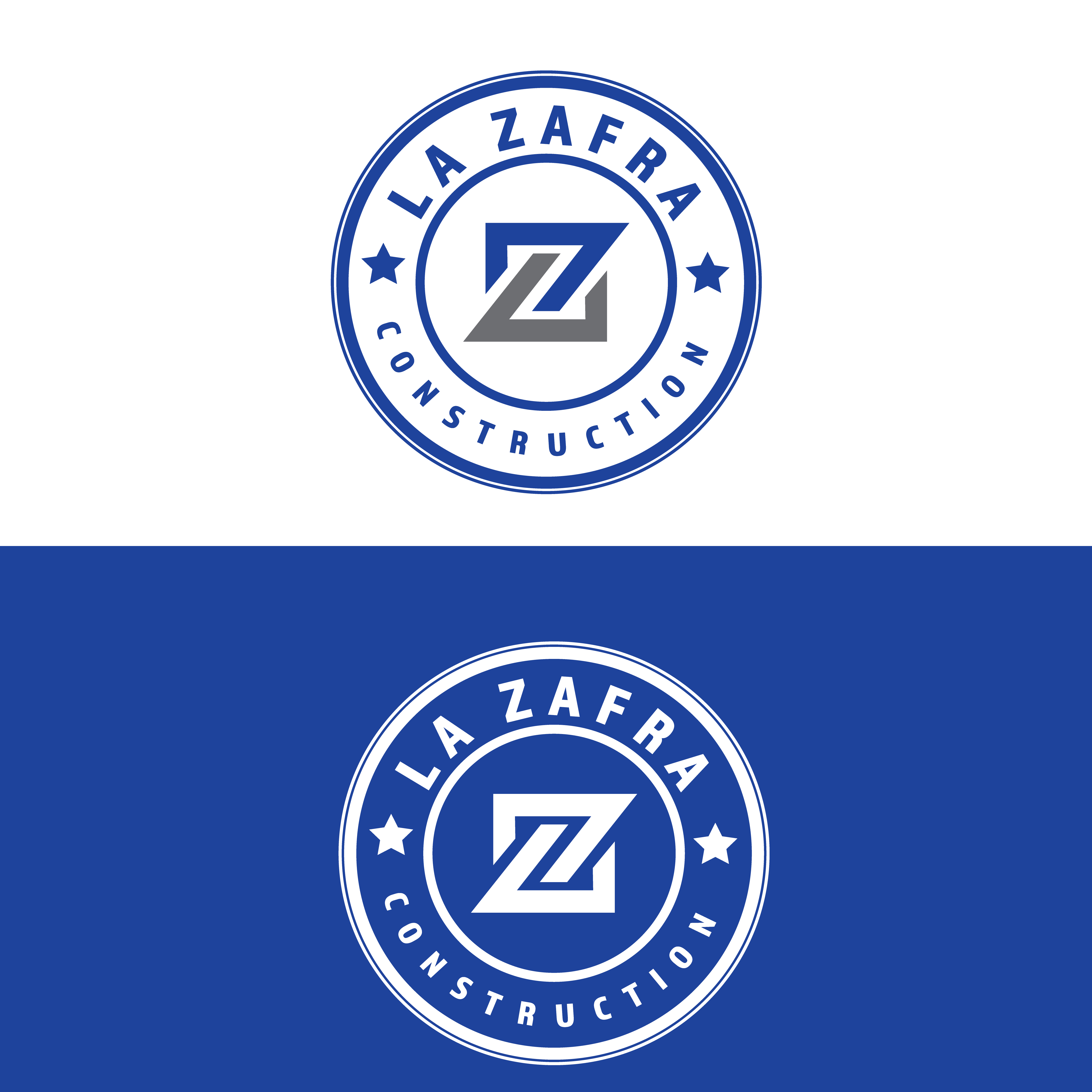 Logo Design by AKTech for La Zafra Construction | Design #33375976