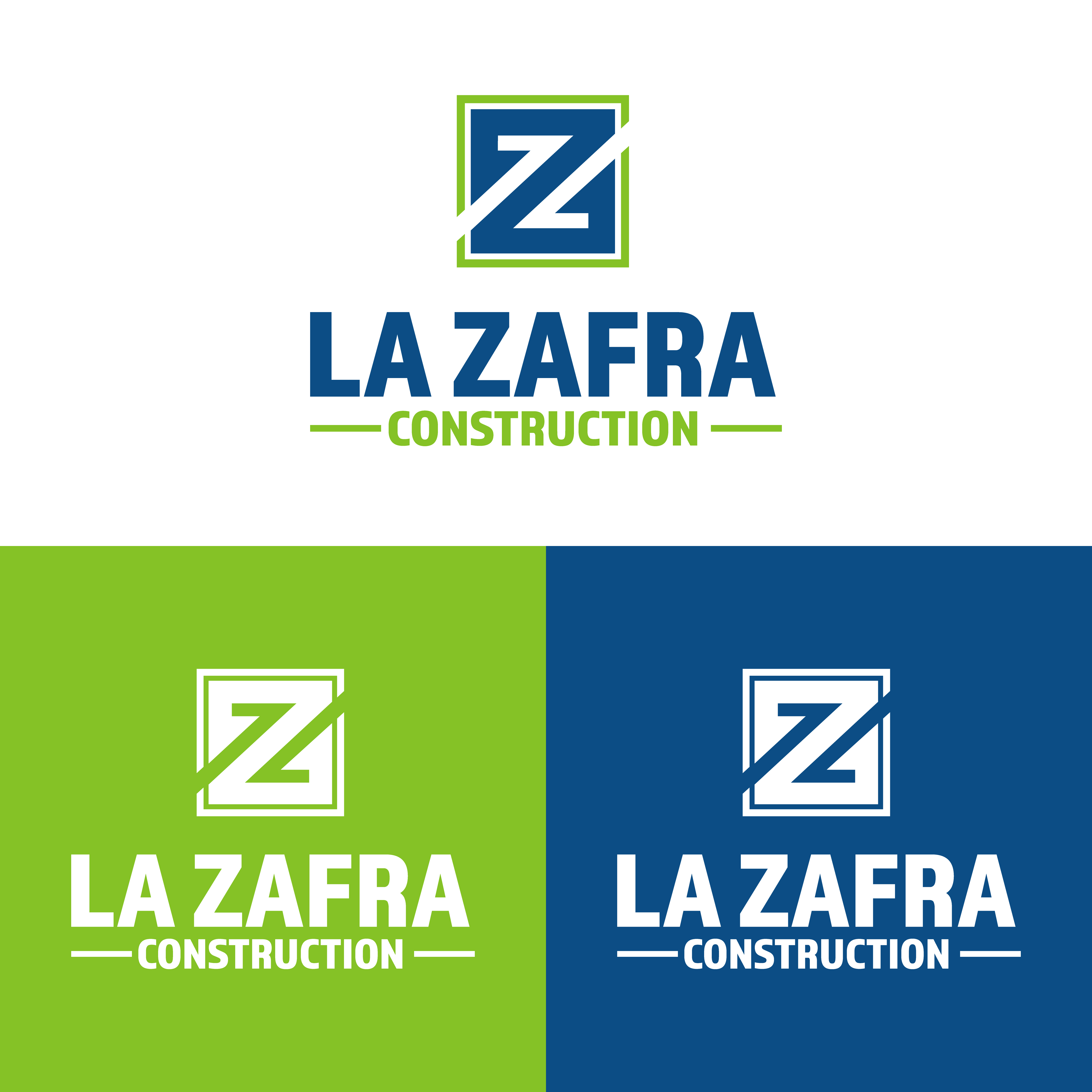 Logo Design by AKTech for La Zafra Construction | Design #33376103
