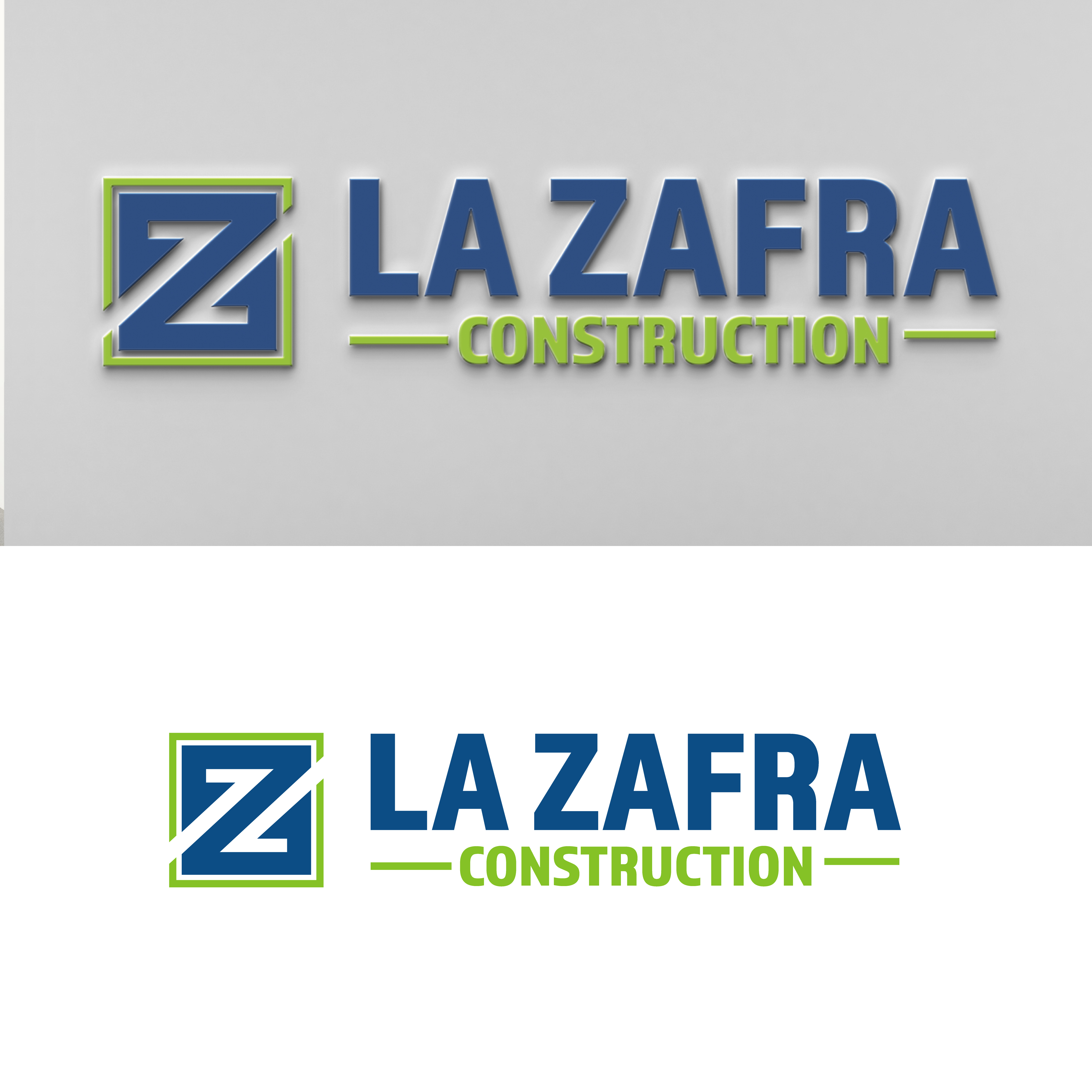 Logo Design by AKTech for La Zafra Construction | Design #33376150