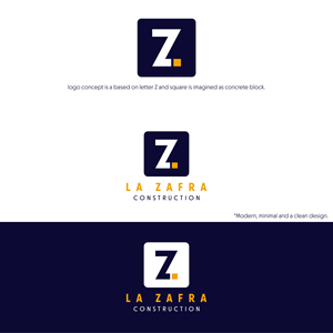 Logo Design by Echelon for La Zafra Construction | Design: #33376865